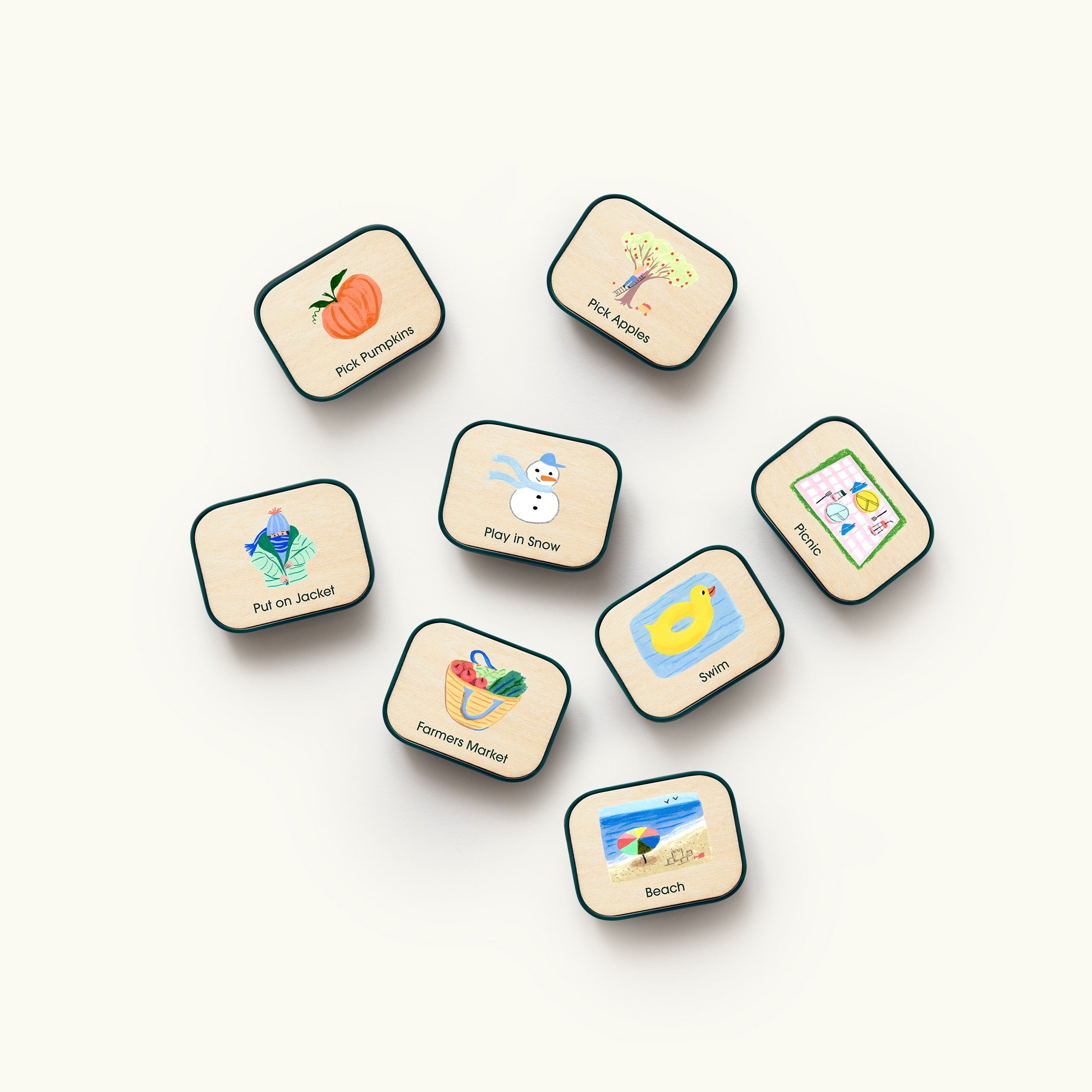 Charmspring Activity Tiles—Seasonal Activities Bundle