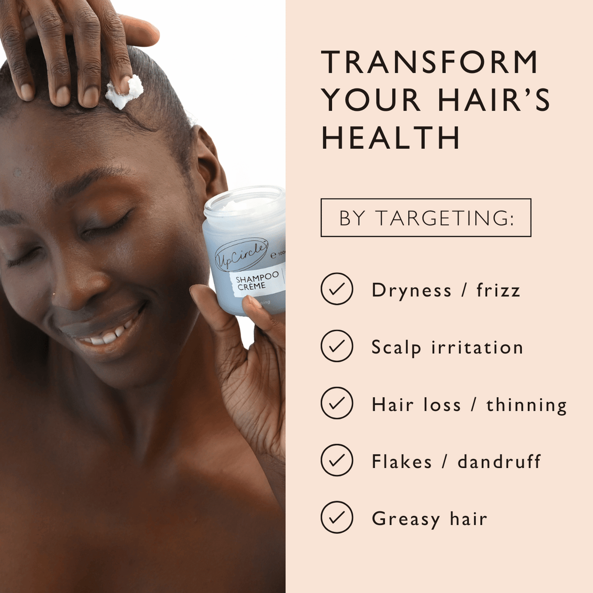 UpCircle Shampoo Crème with Pink Berry Extract