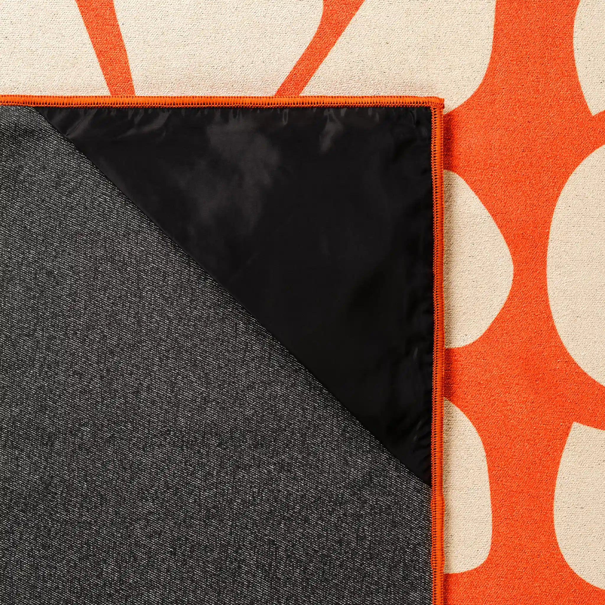 Nomadix Blanket Towel: Big Flowers Expedition Orange