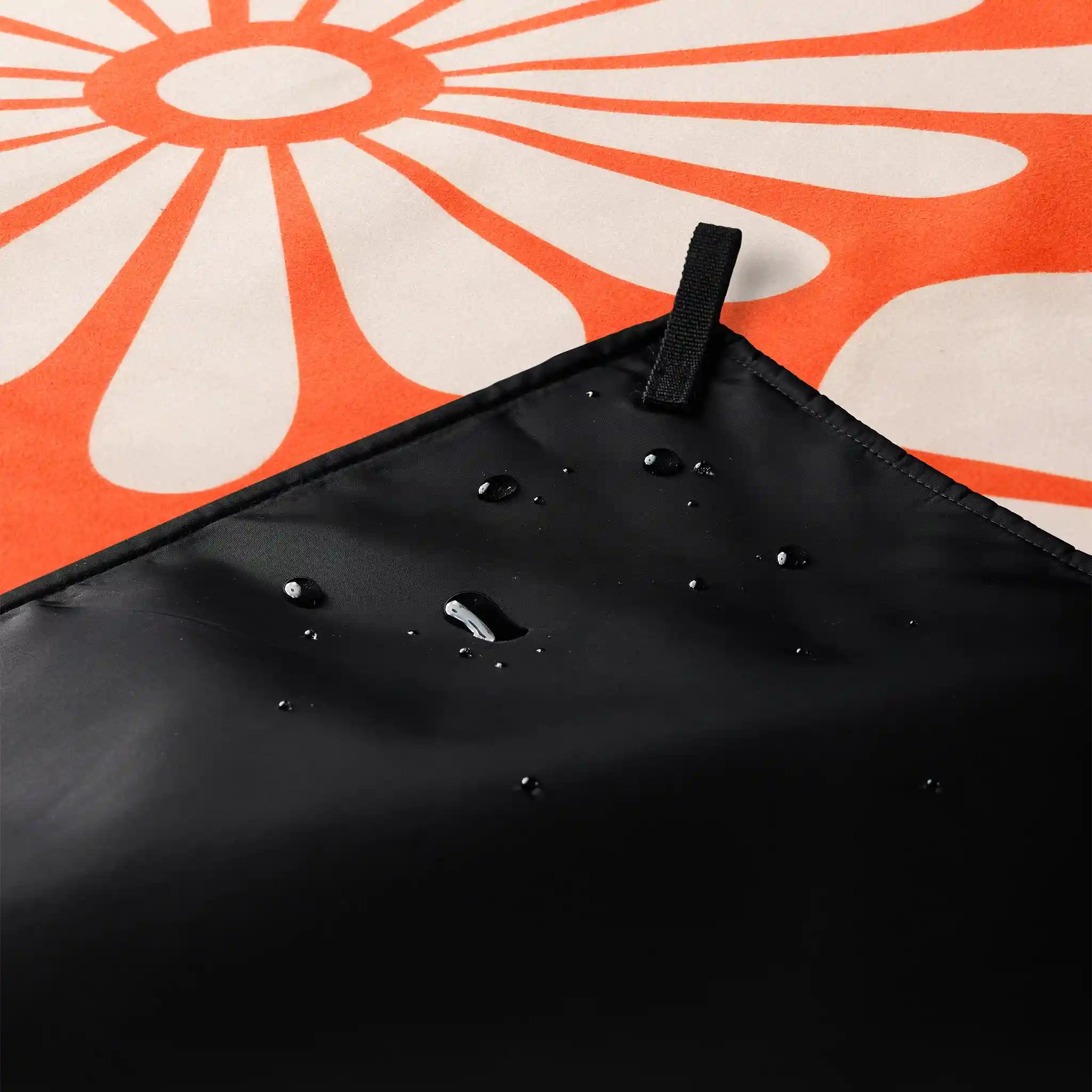 Nomadix Festival Blanket: Big Flowers Expedition Orange