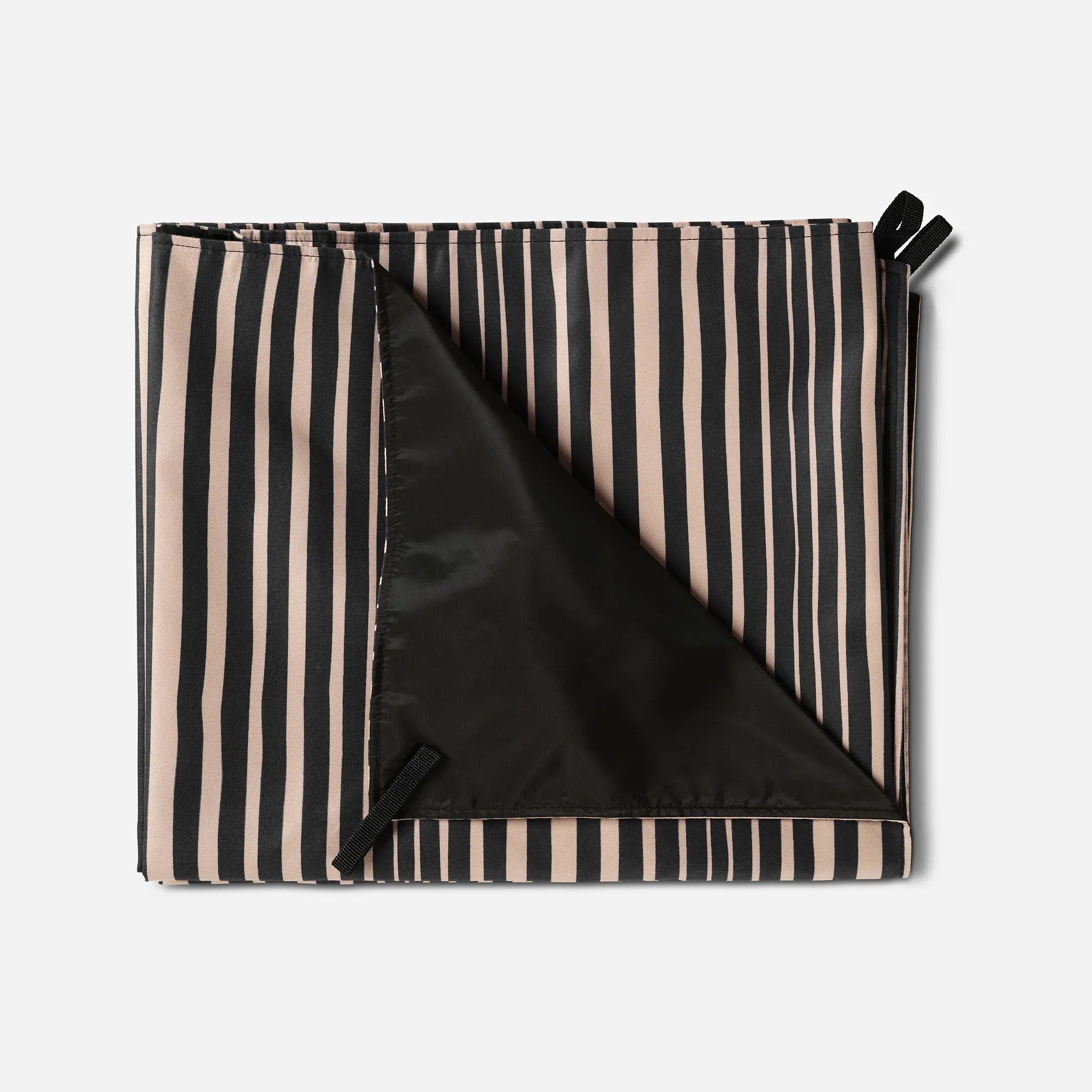 Nomadix Festival Blanket: Heritage Stripe Black and Tan