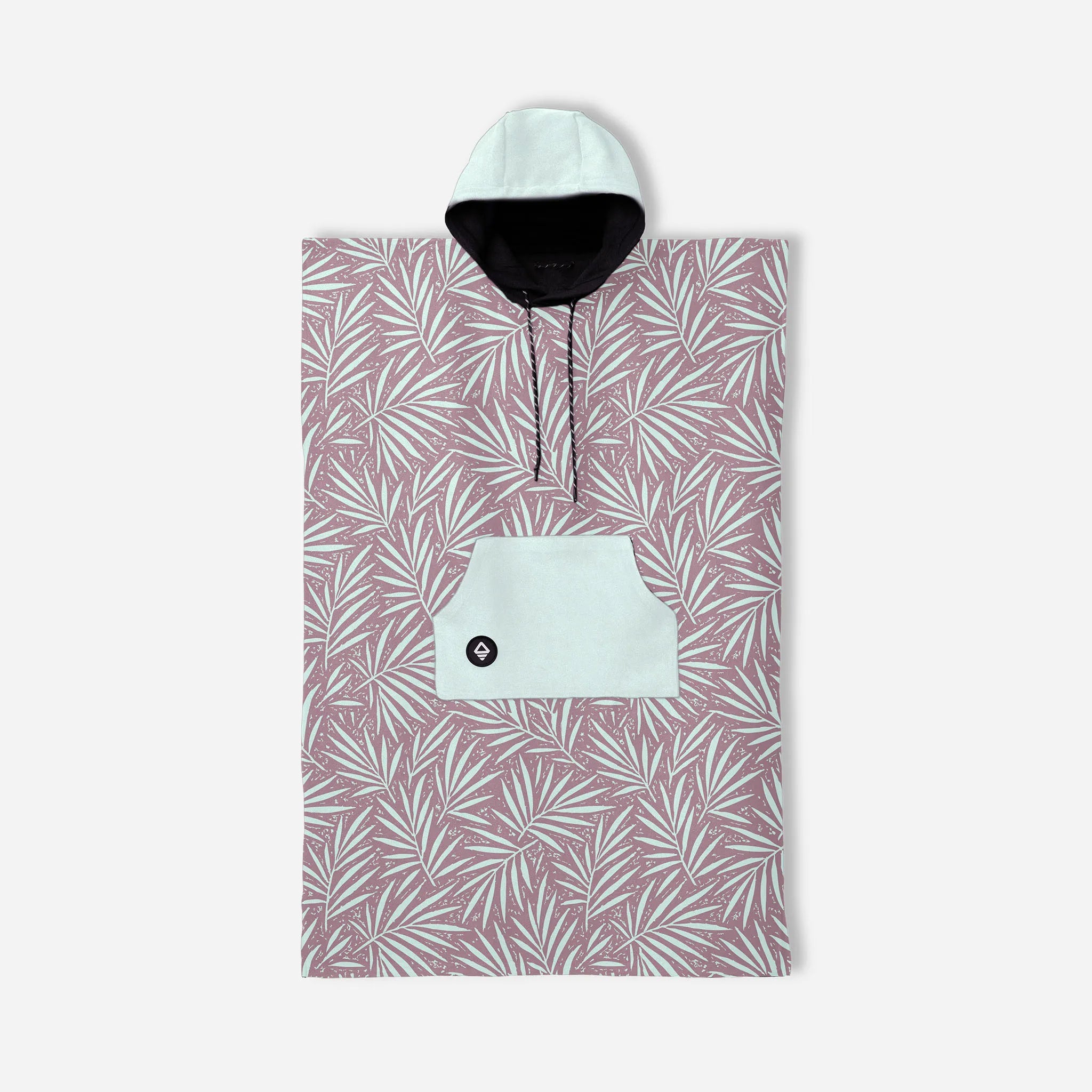 Nomadix Changing Poncho: Heritage Palm Warm Blue Earth