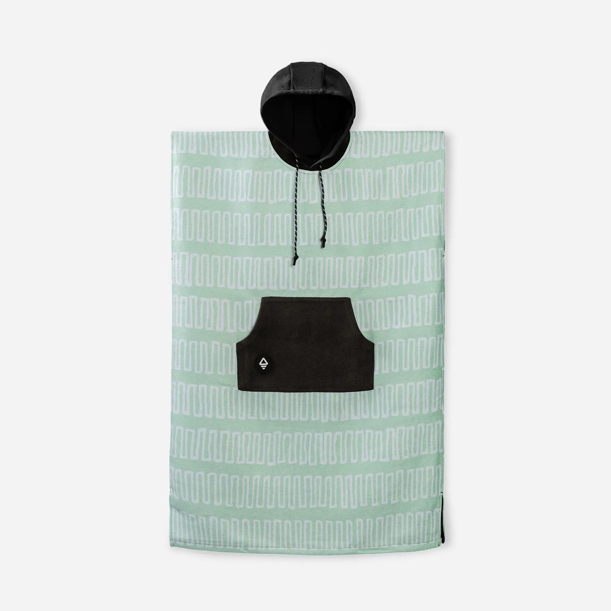 Nomadix Changing Poncho: Switchback Seafoam Green