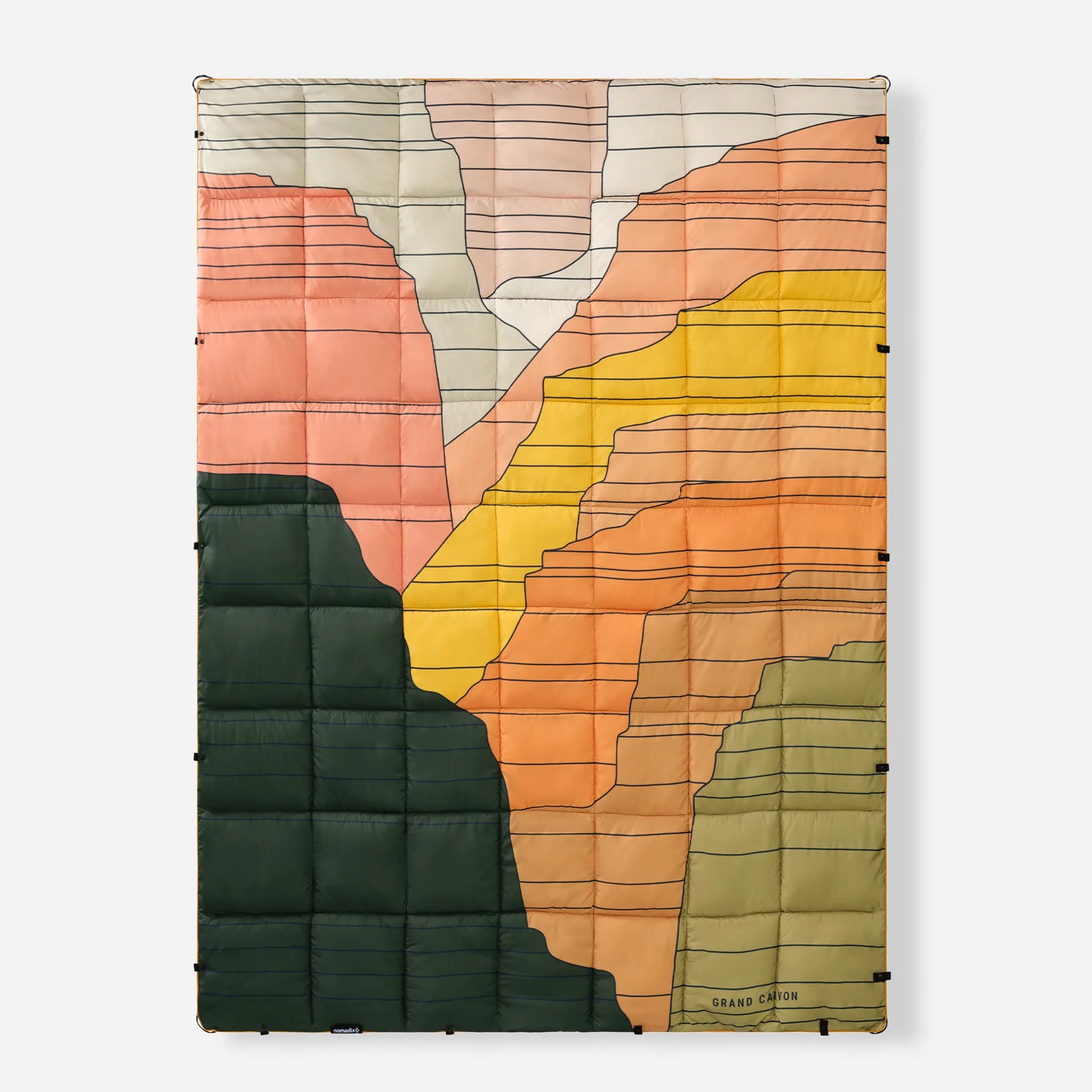 Nomadix Graphene Puffer Blanket: Grand Canyon