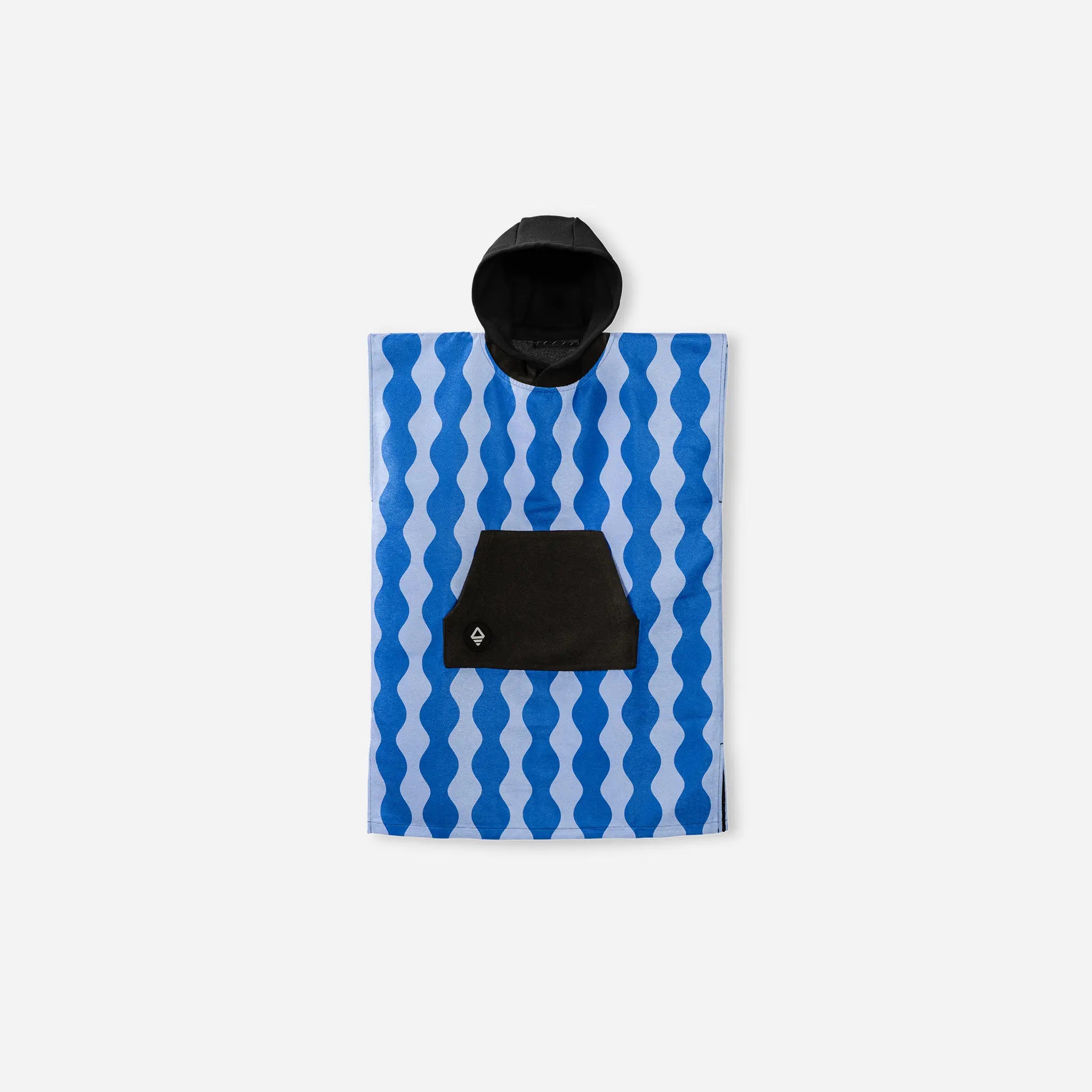 Nomadix Kids Changing Poncho: Slack Tide Coastal Blue
