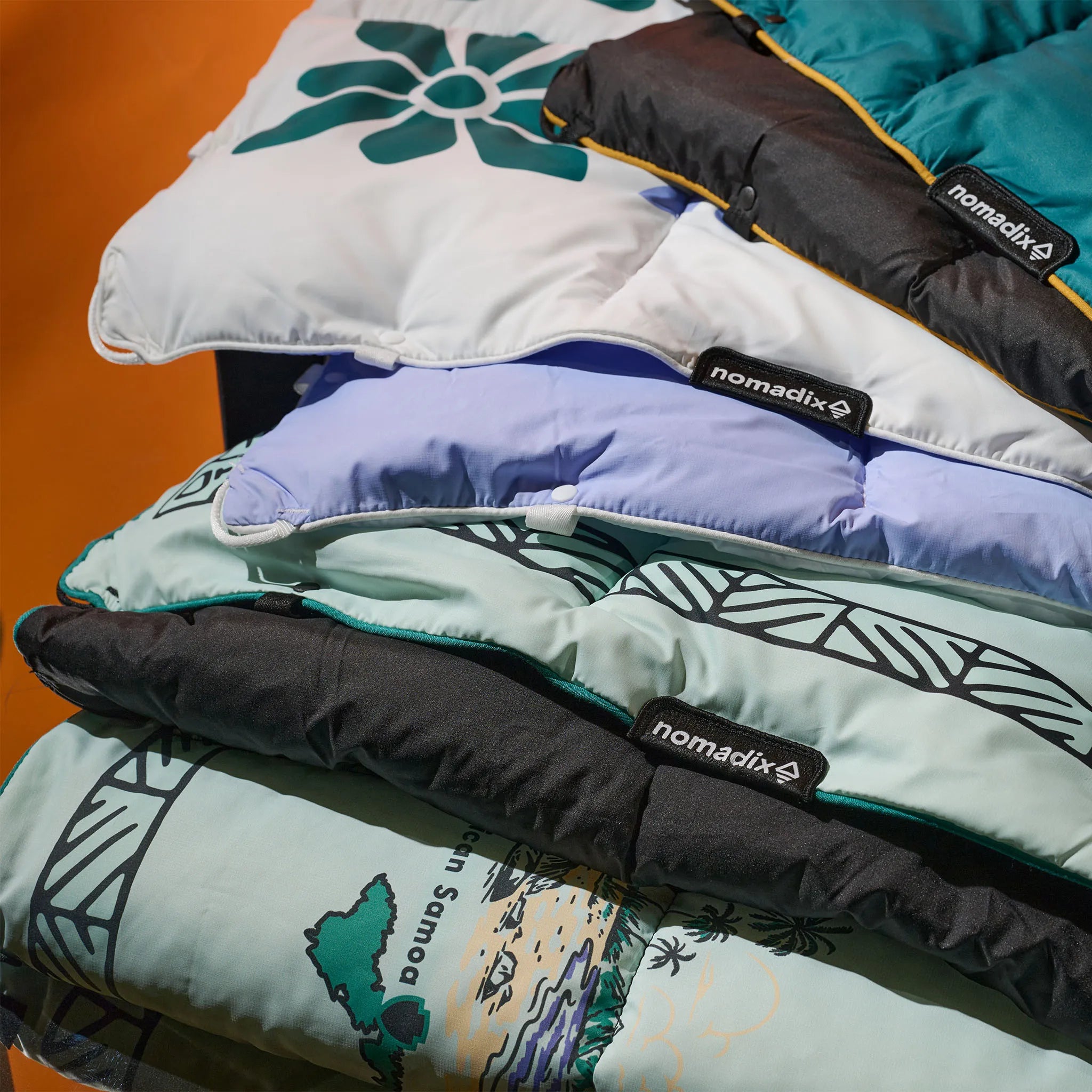 Nomadix Graphene Puffer Blanket: National Parks and Monuments Map