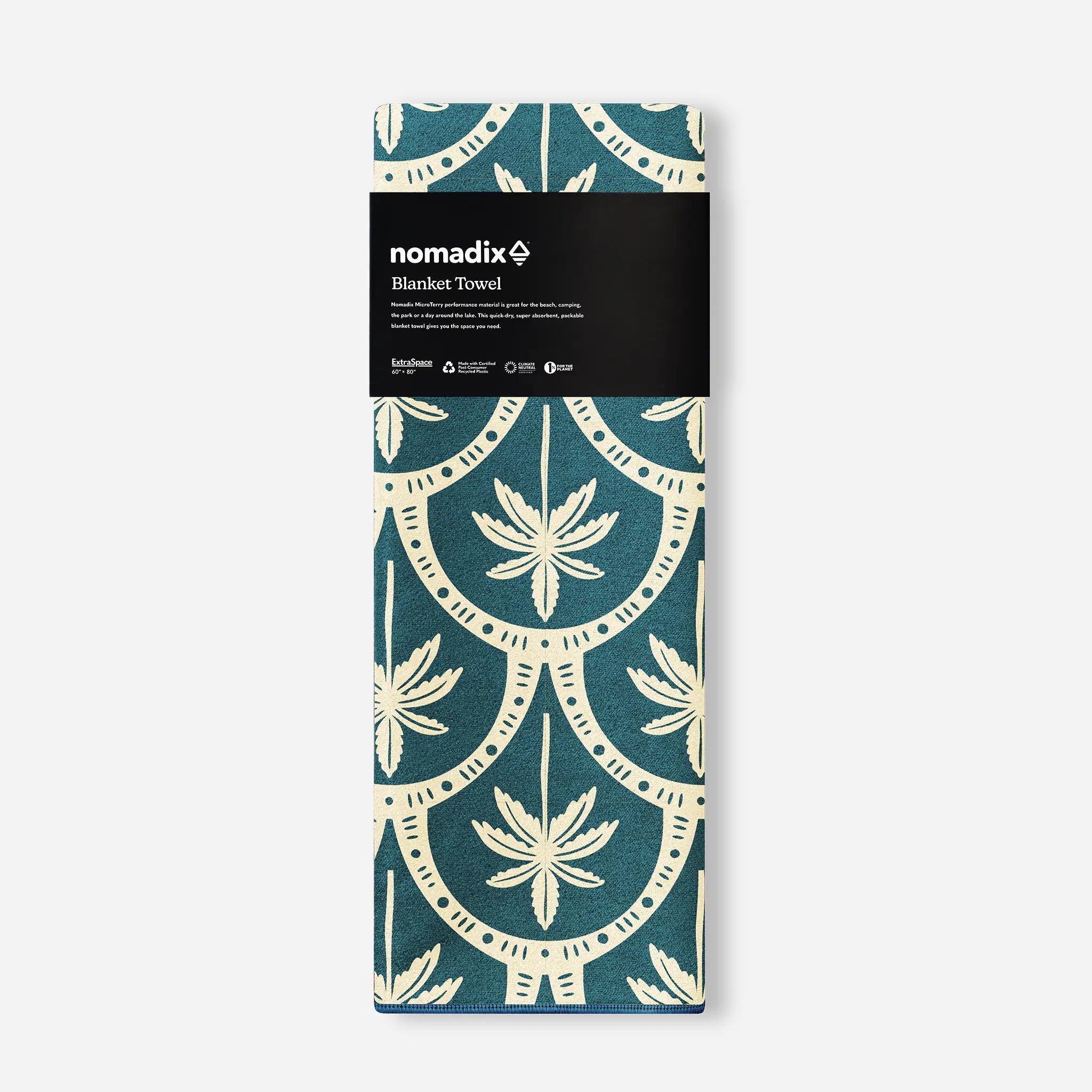 Nomadix Blanket Towel: Palms Resort Teal Ocean