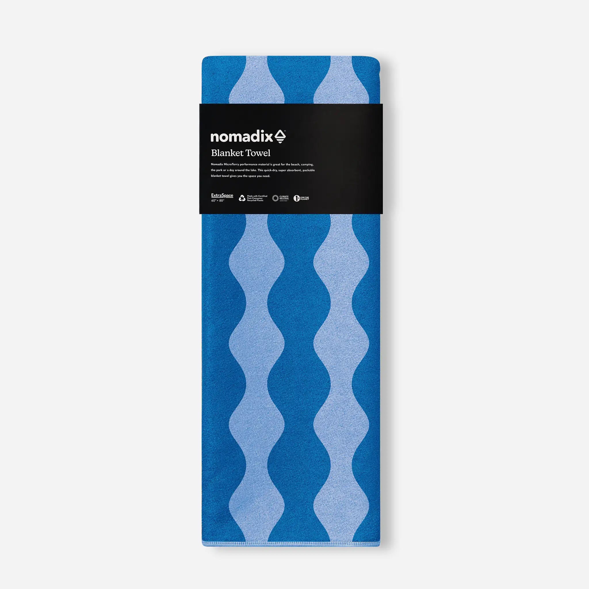 Nomadix Blanket Towel: Slack Tide Coastal Blue
