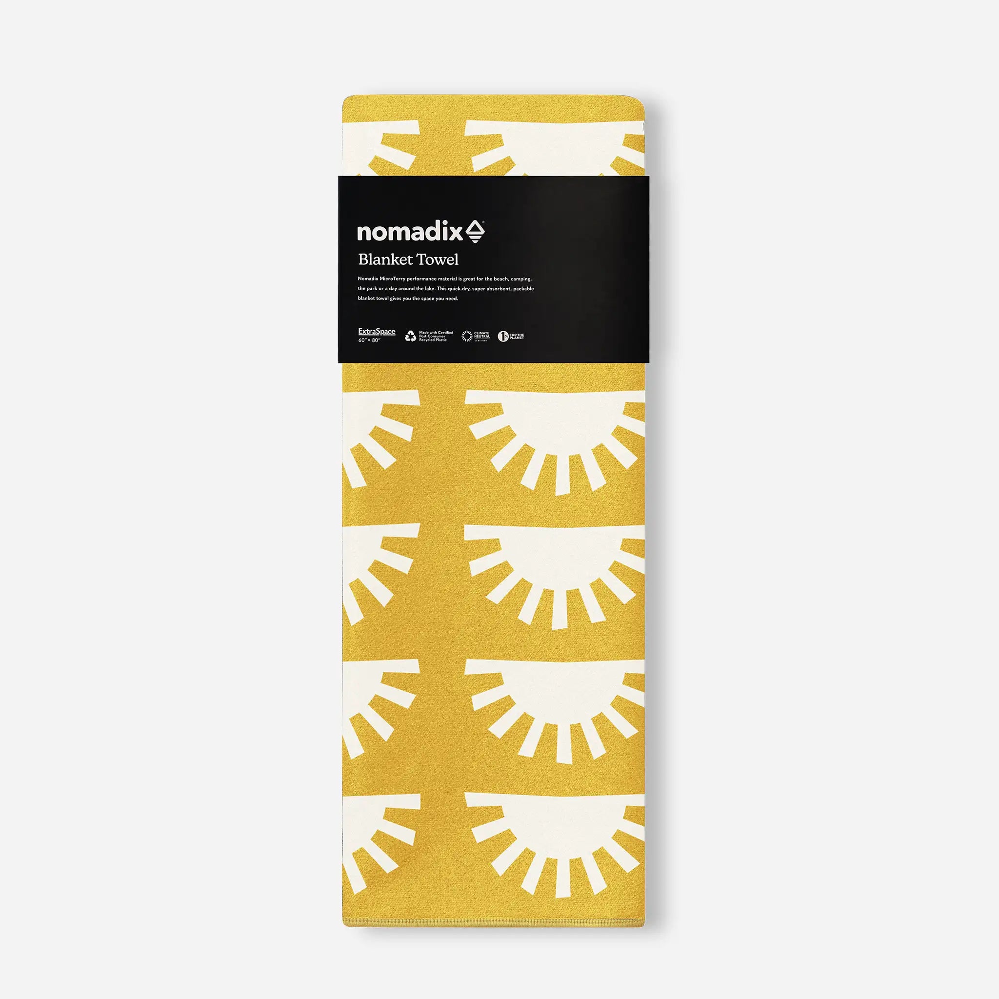 Nomadix Blanket Towel: Sunshine Amber Sun