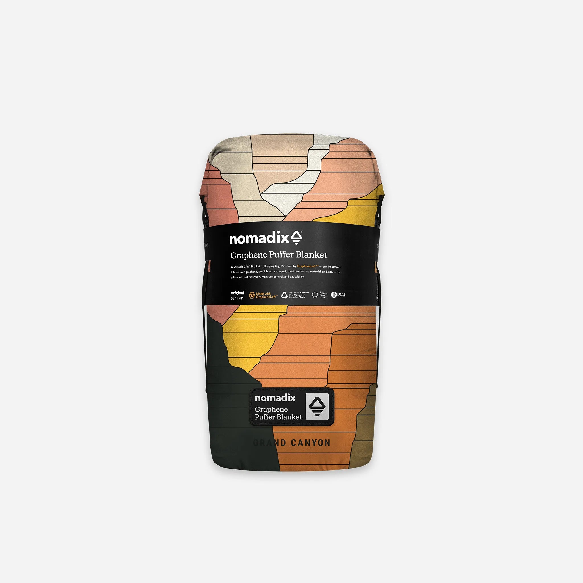 Nomadix Graphene Puffer Blanket: Grand Canyon