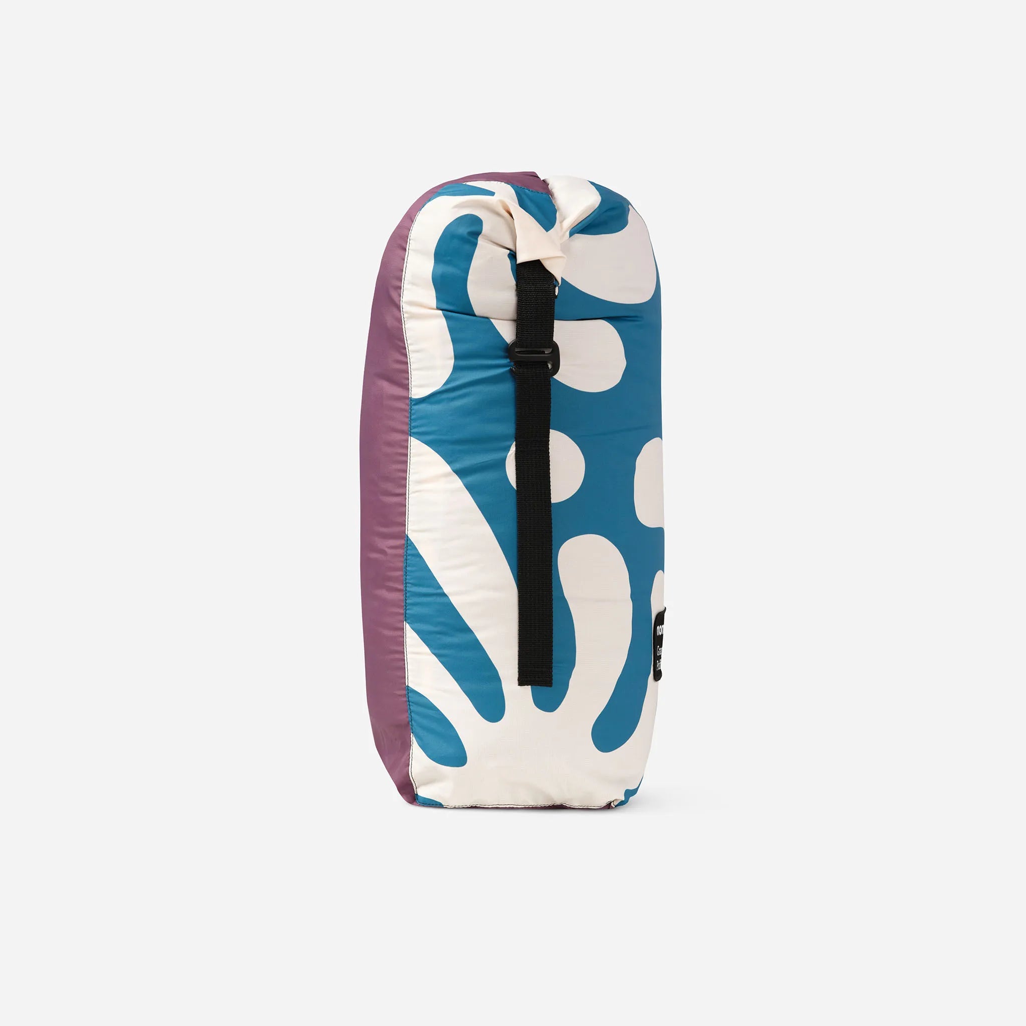 Nomadix Graphene Puffer Blanket: Whirlpool Teal Ocean