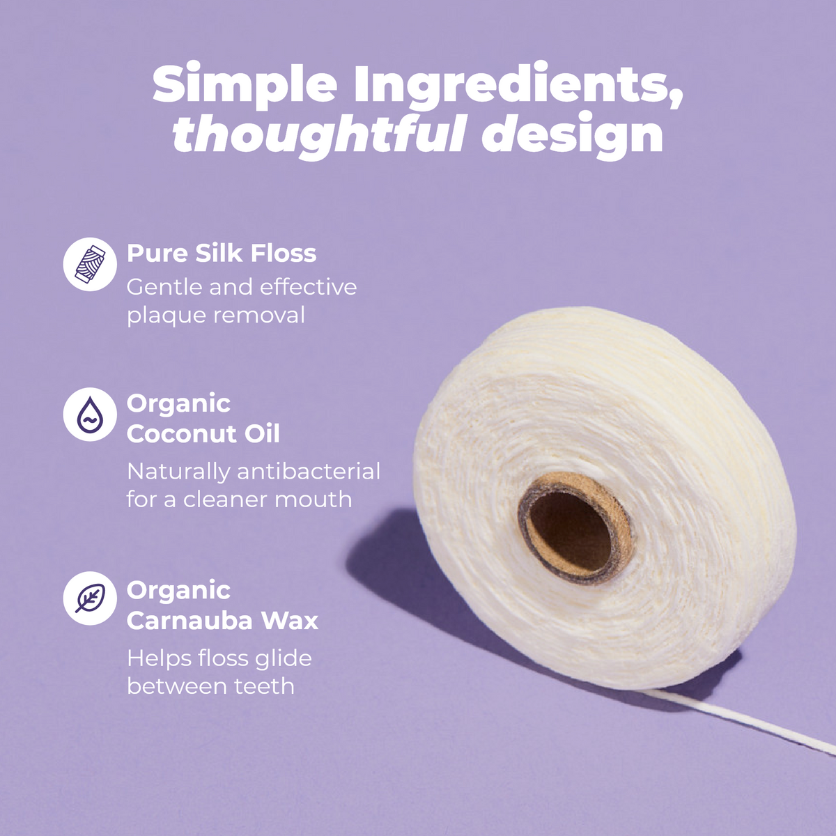 Radius Natural Biodegradable Silk Floss™