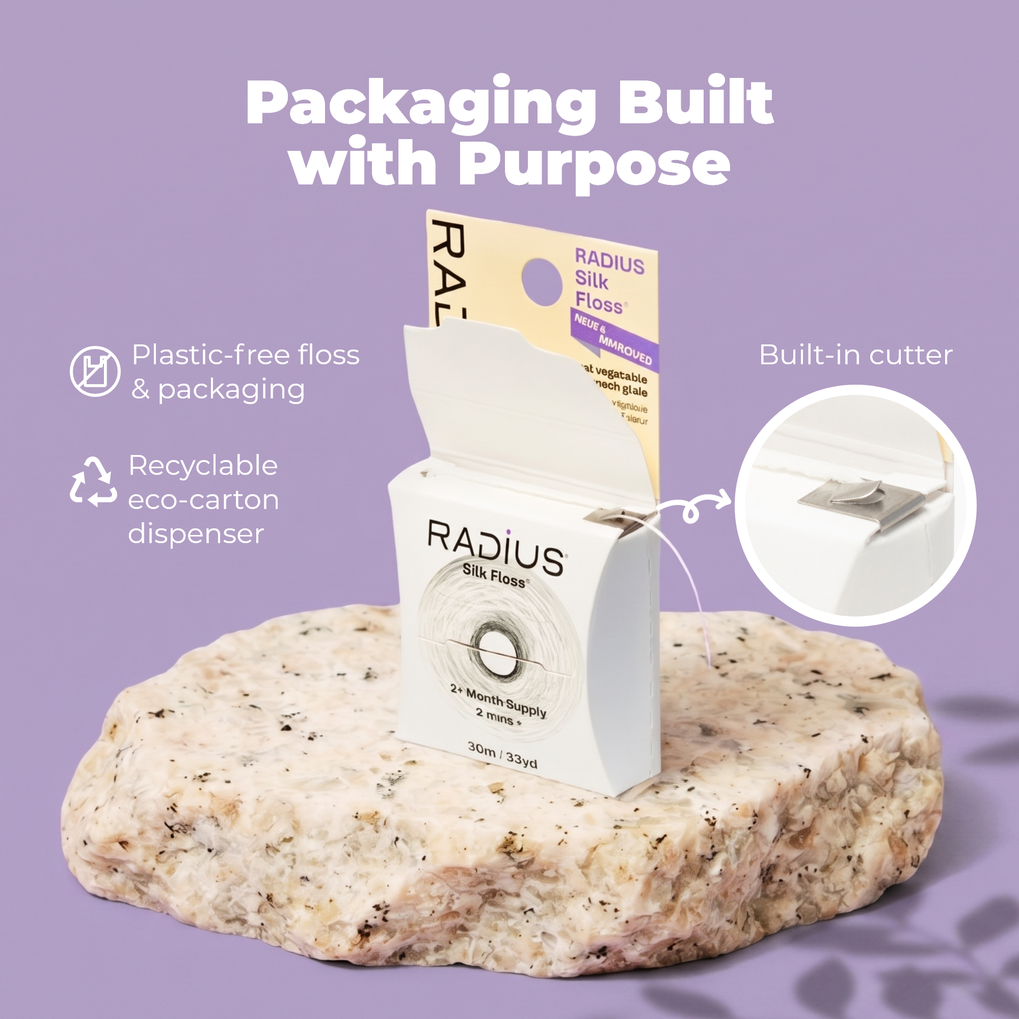 Radius Natural Biodegradable Silk Floss™