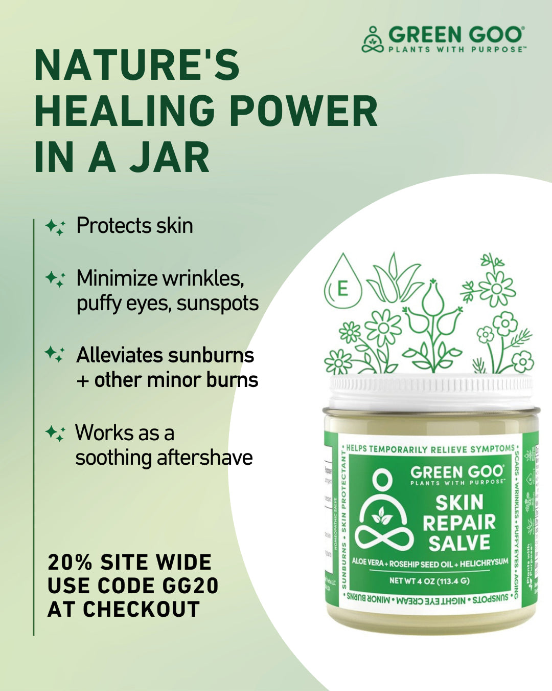 Green Goo Skin Repair Healing Salve