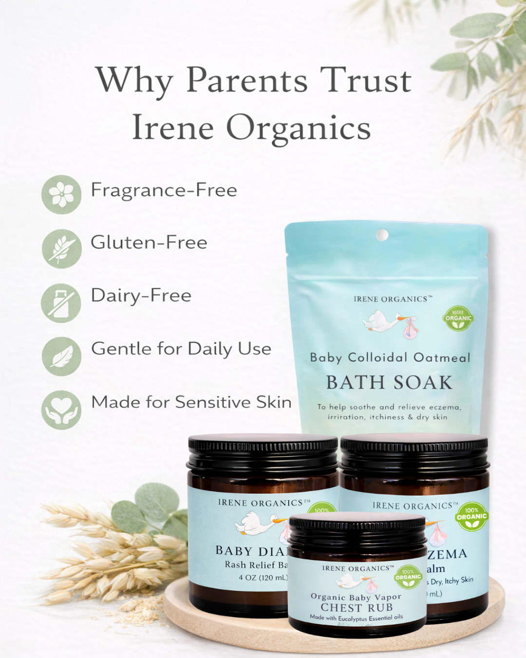 Irene Organics Baby Bundle