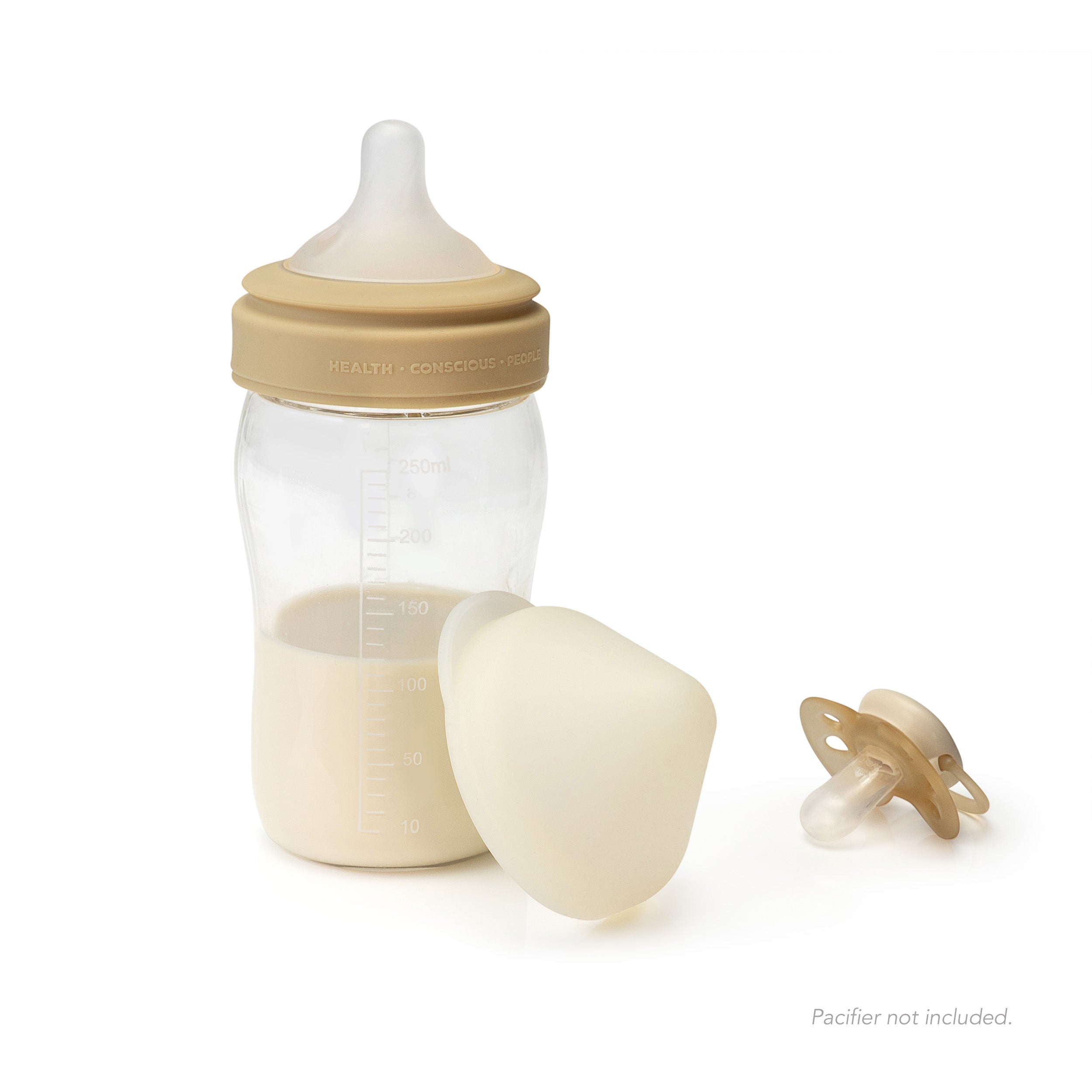 Health Conscious People Glass Baby Bottle – 3-Pack