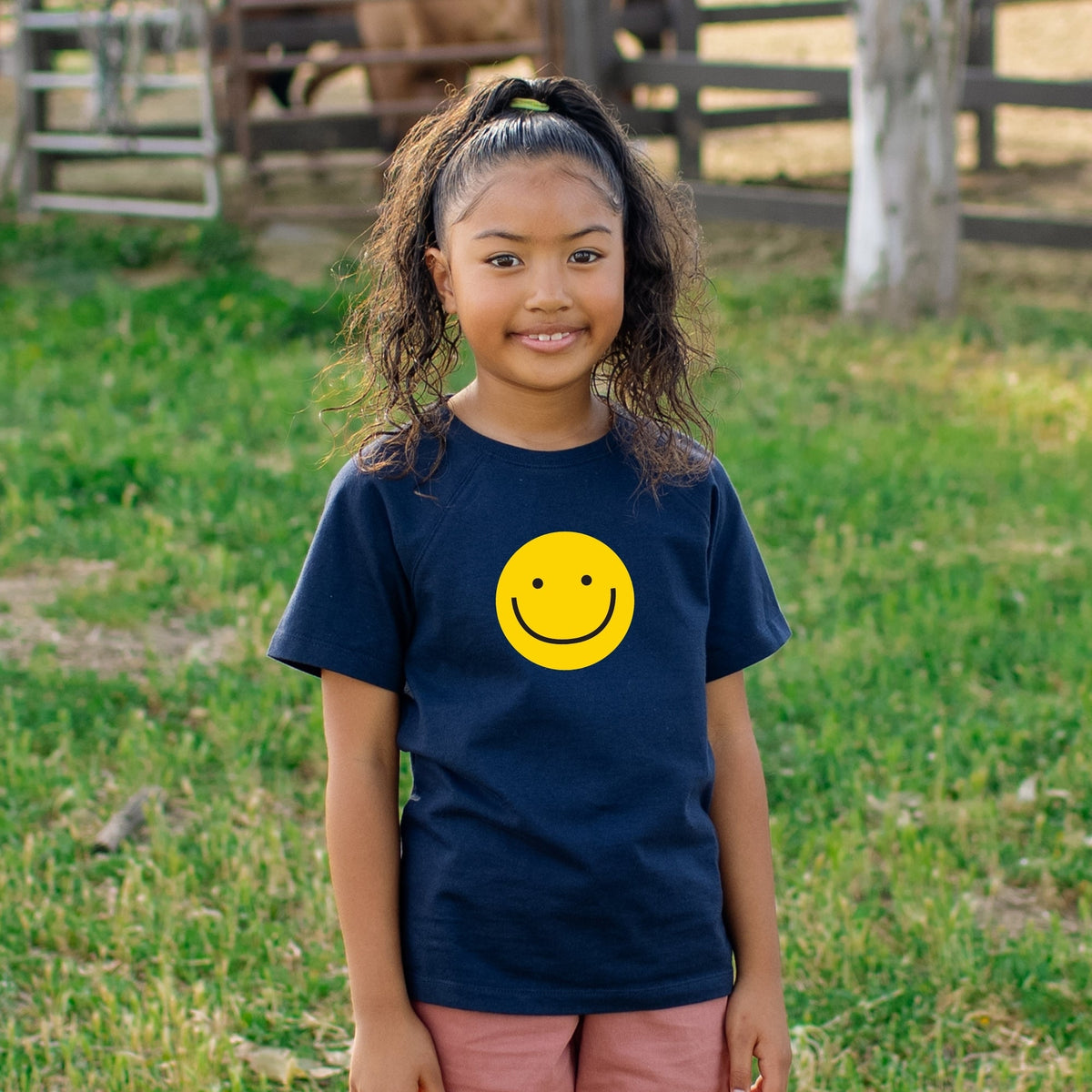 Jackalo - Happy Face T-Shirt - Organic Cotton