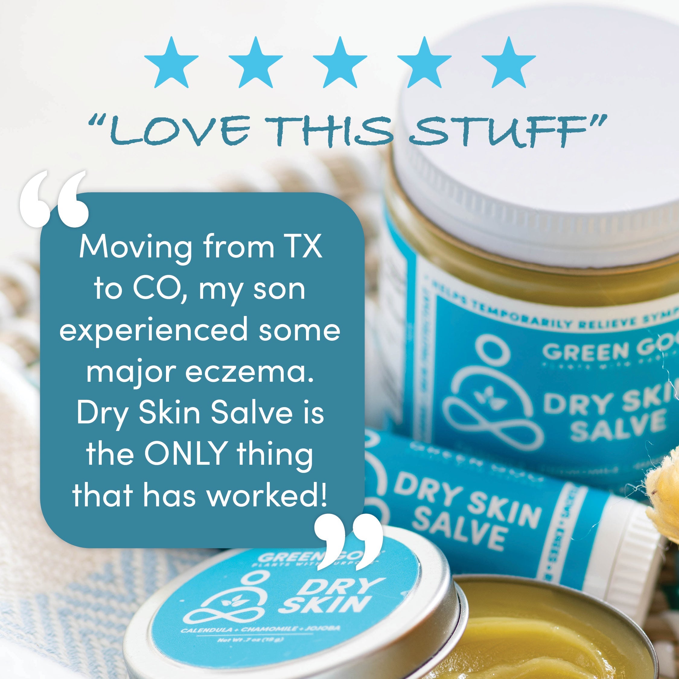 Green Goo Dry Skin