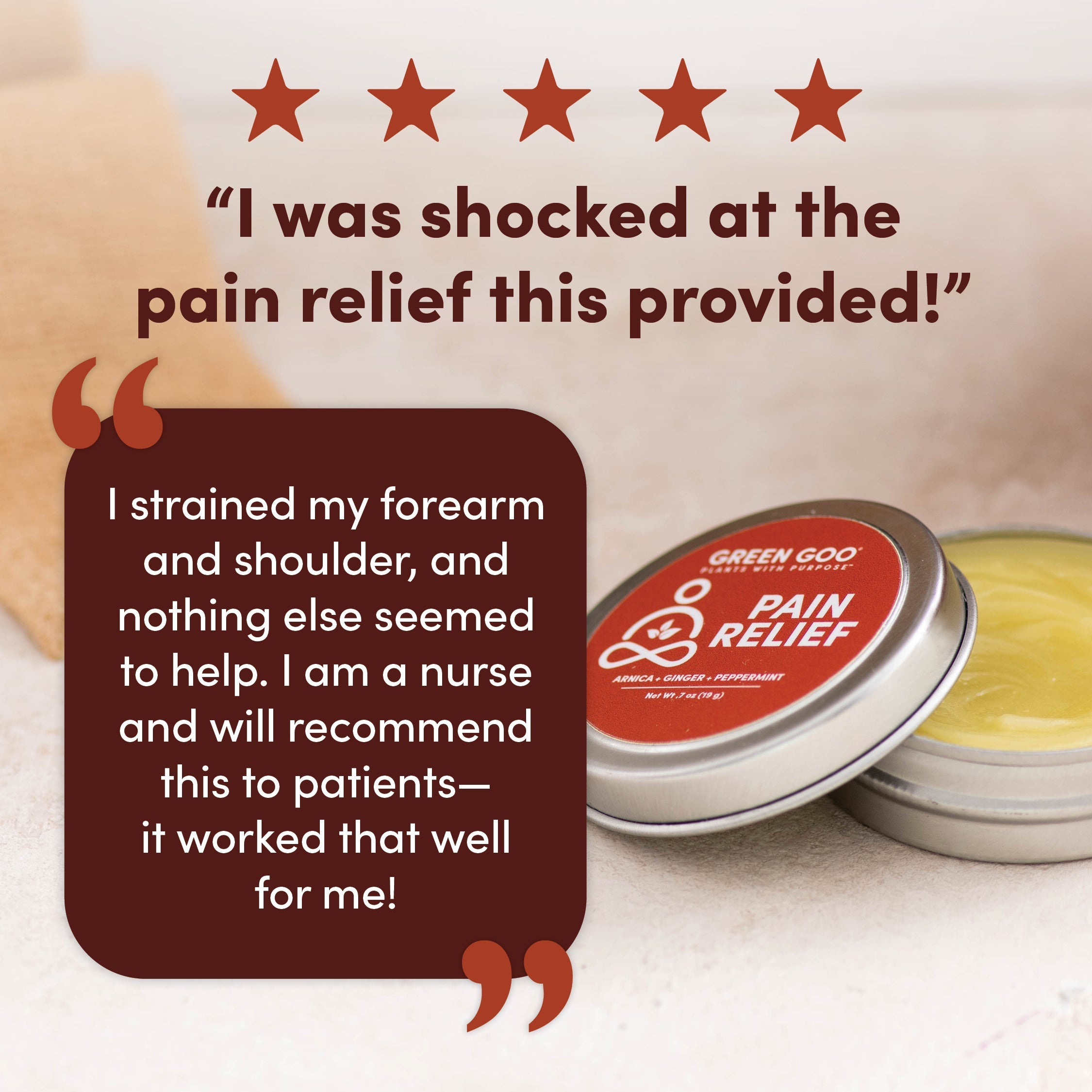 Green Goo Pain Relief