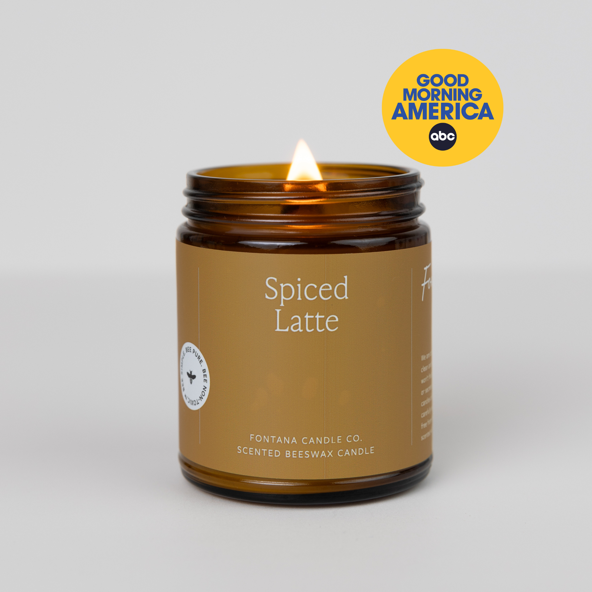 Fontana Candle Co Spiced Latte Jar Candle