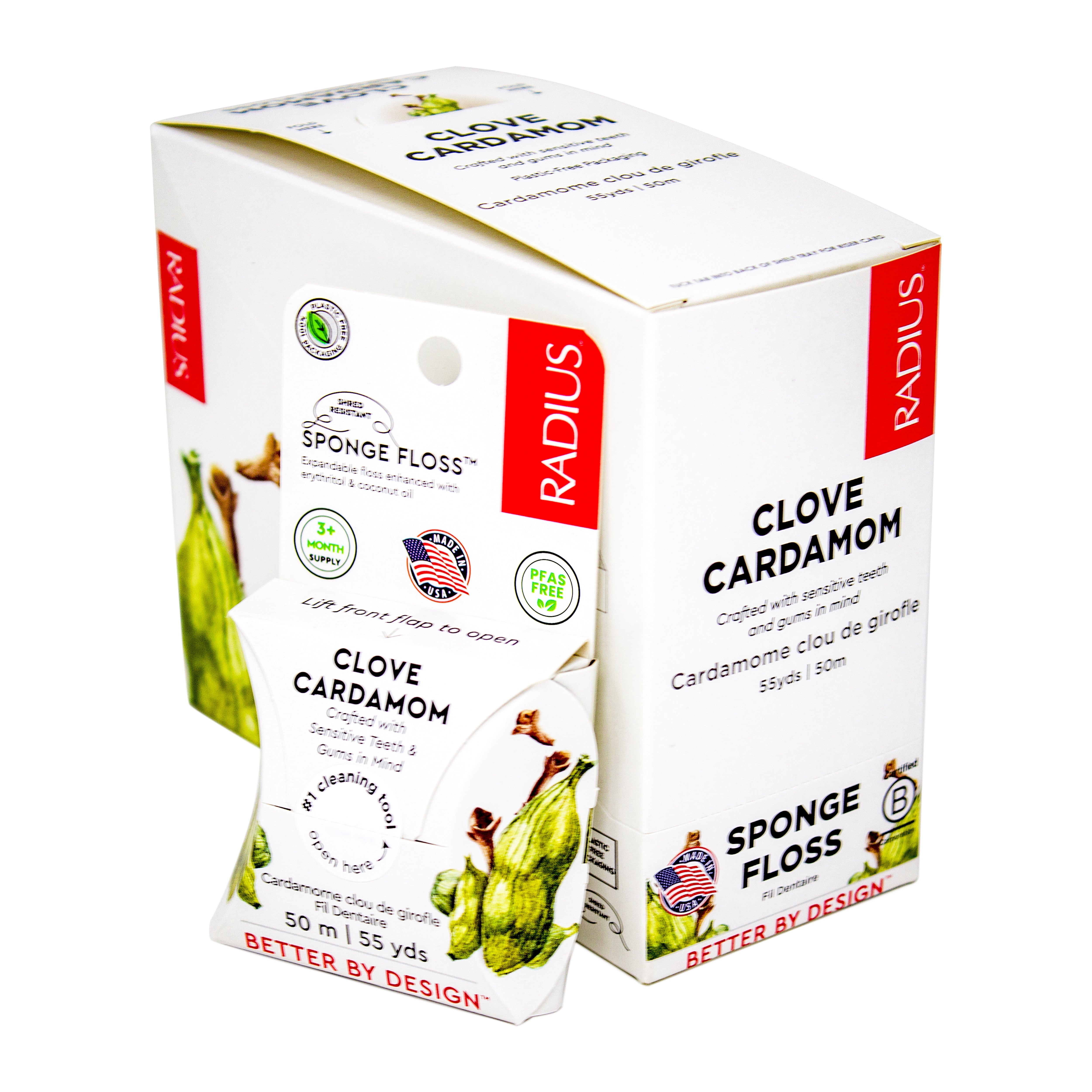 Radius Vegan Sponge Floss