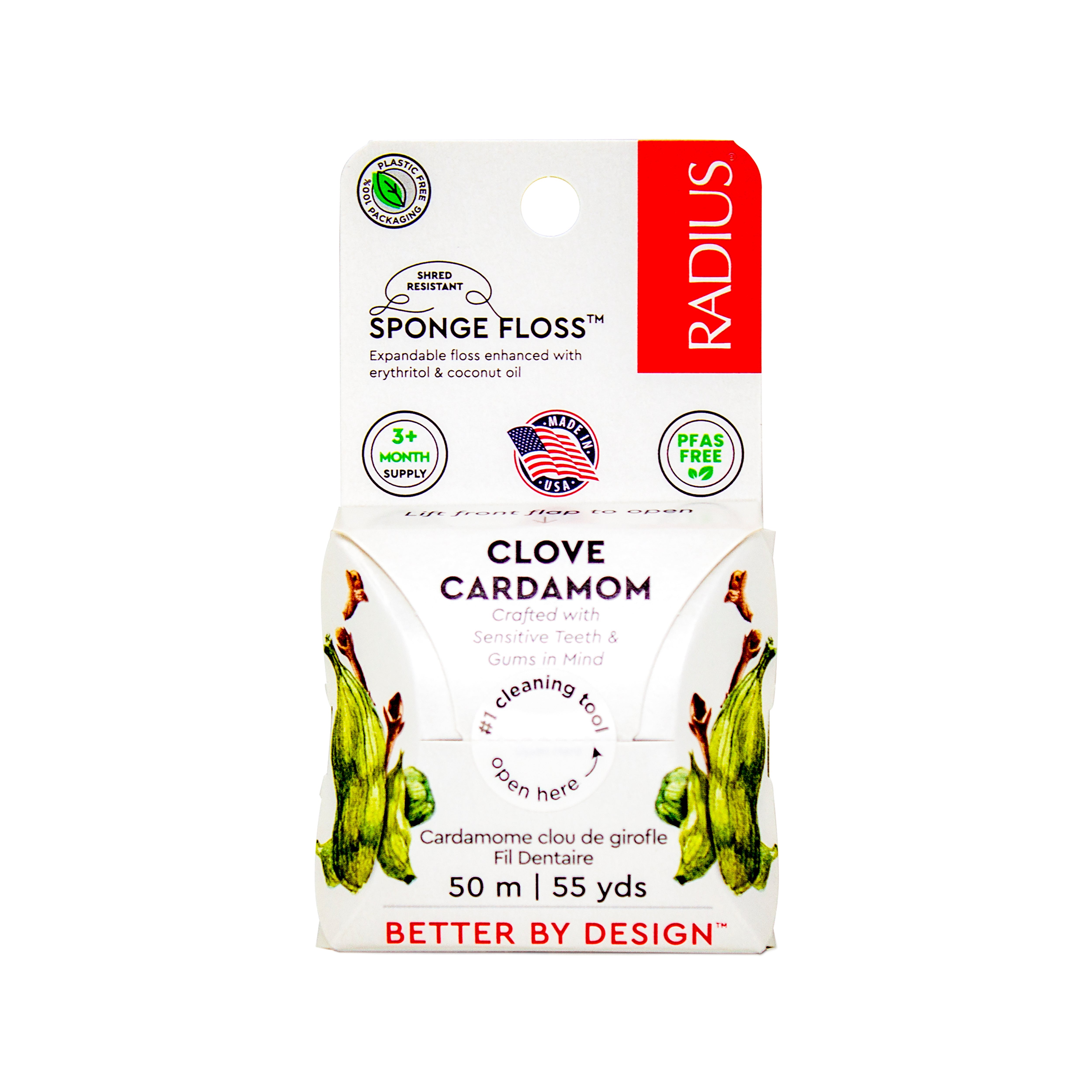 Radius Vegan Sponge Floss