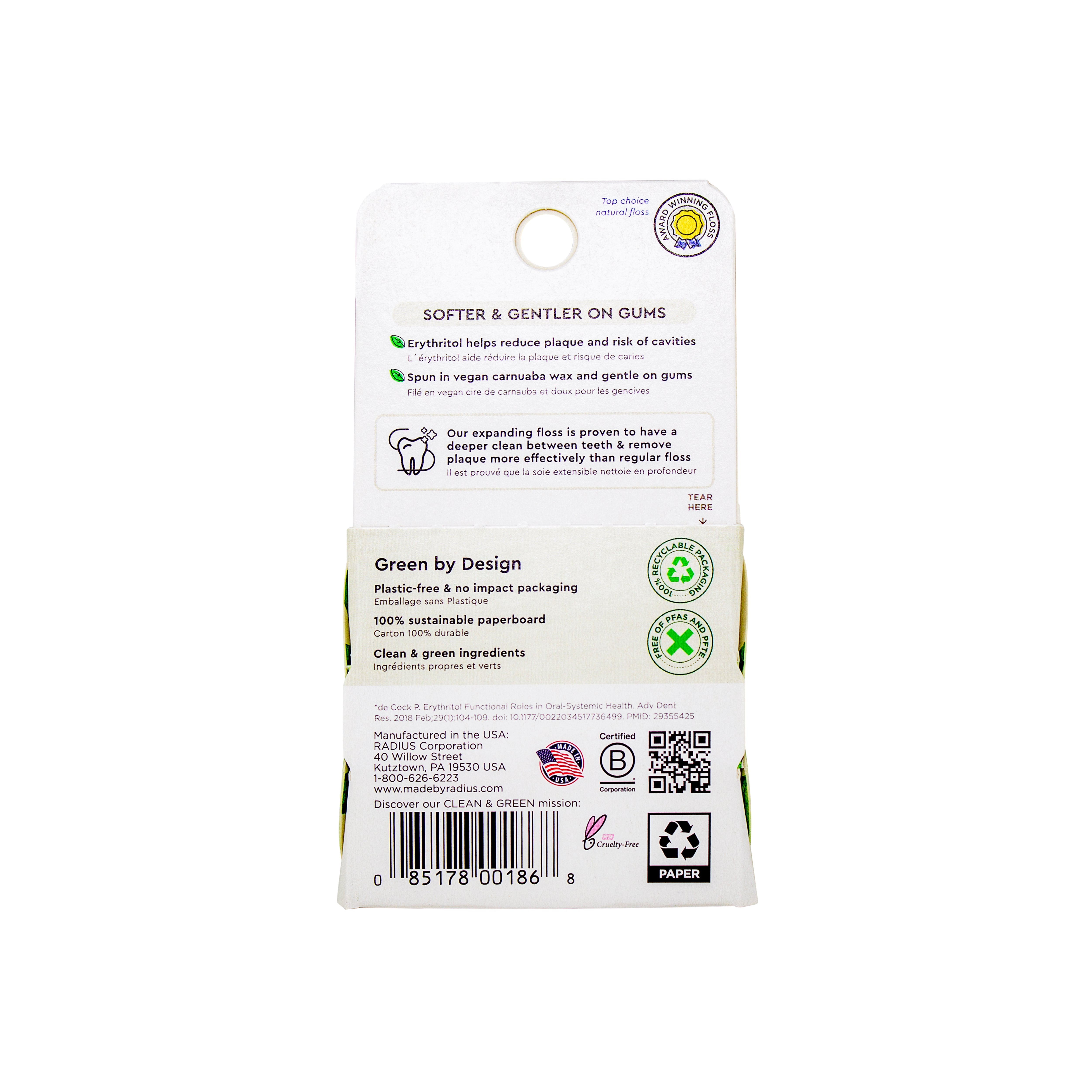 Radius Vegan Sponge Floss