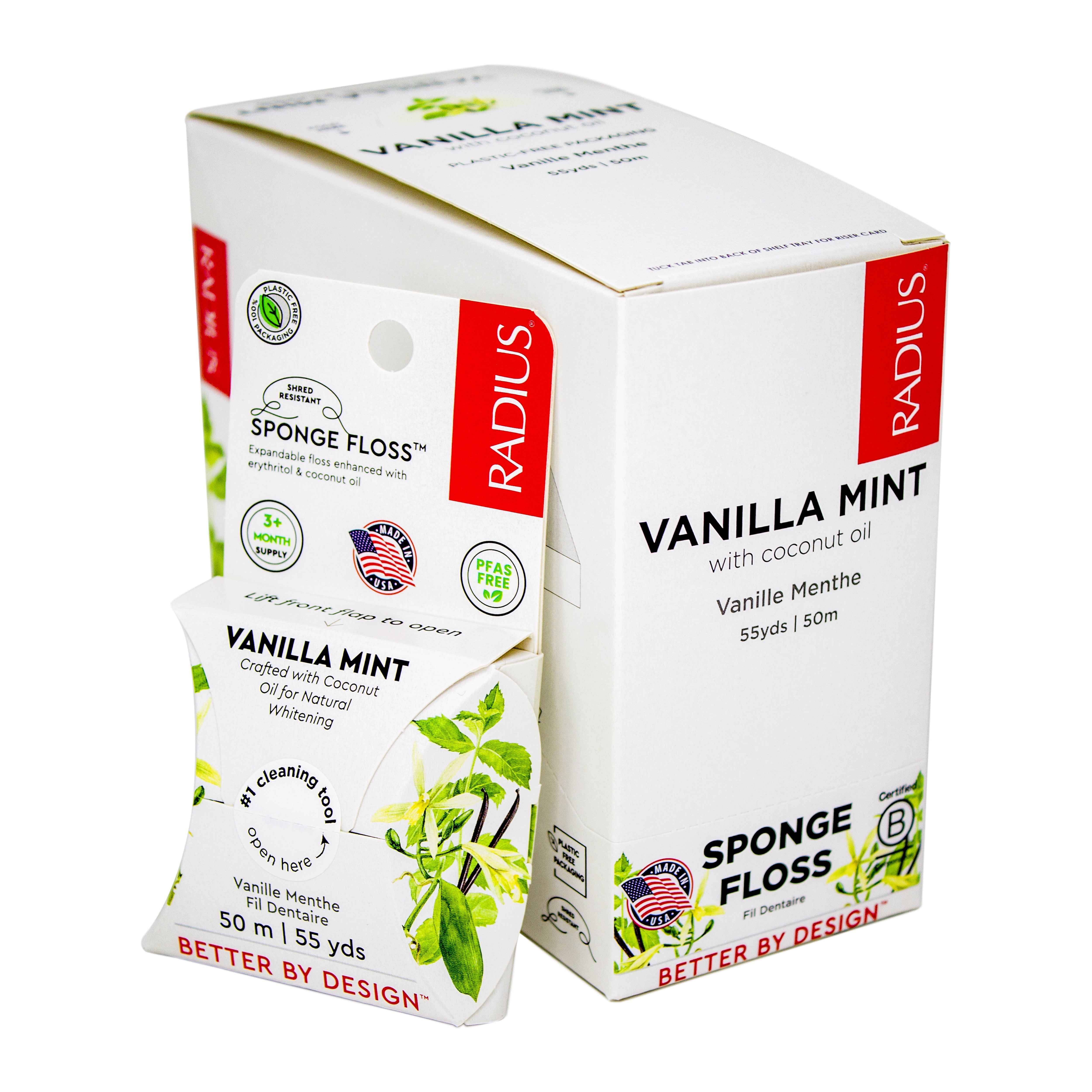 Radius Vegan Sponge Floss