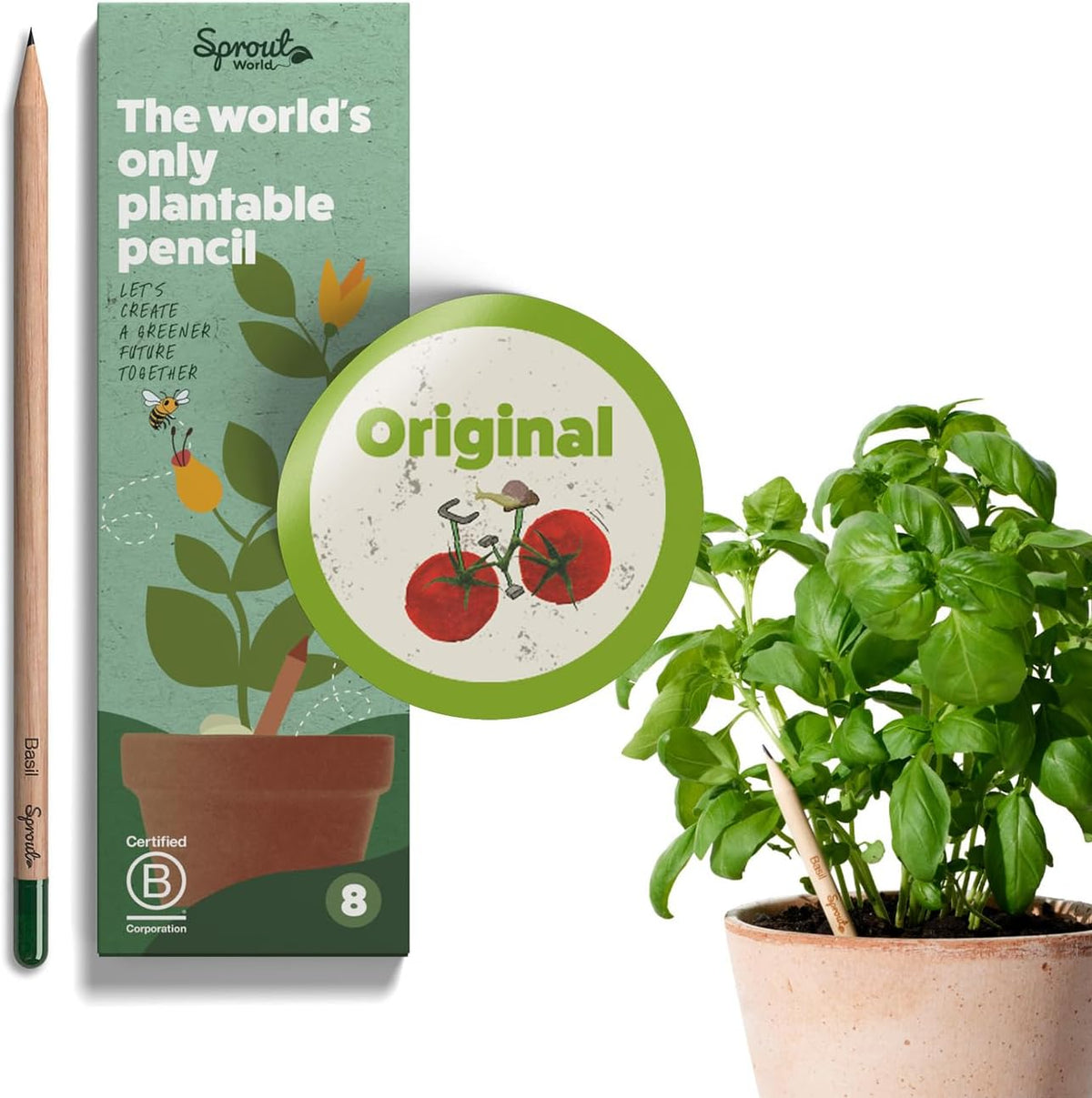 34. Plantable Colored Pencils