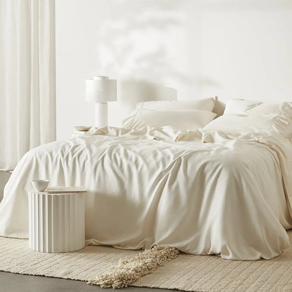 Ettitude Linen+ Bamboo Duvet Cover