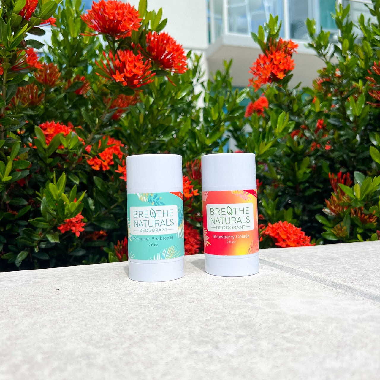 Breathe Naturals Deodorant Summer Seabreeze - 2 Pack