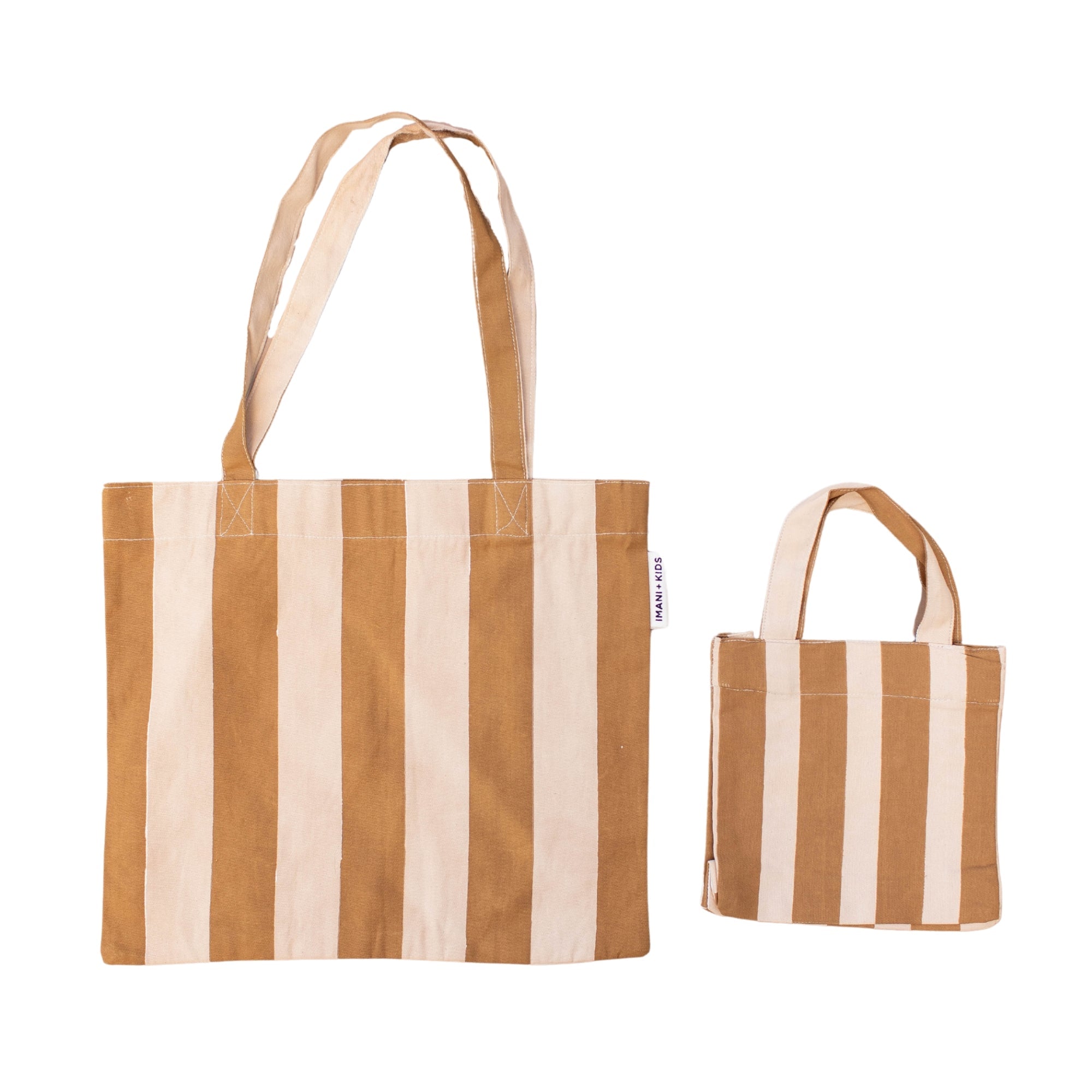 Imani Collective Striped mommy + me tote