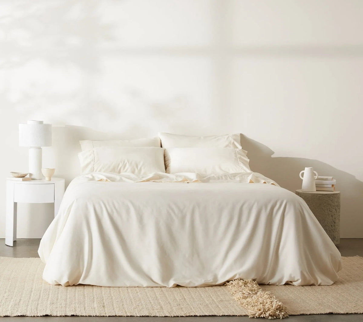Ettitude Linen+ Bamboo Duvet Cover
