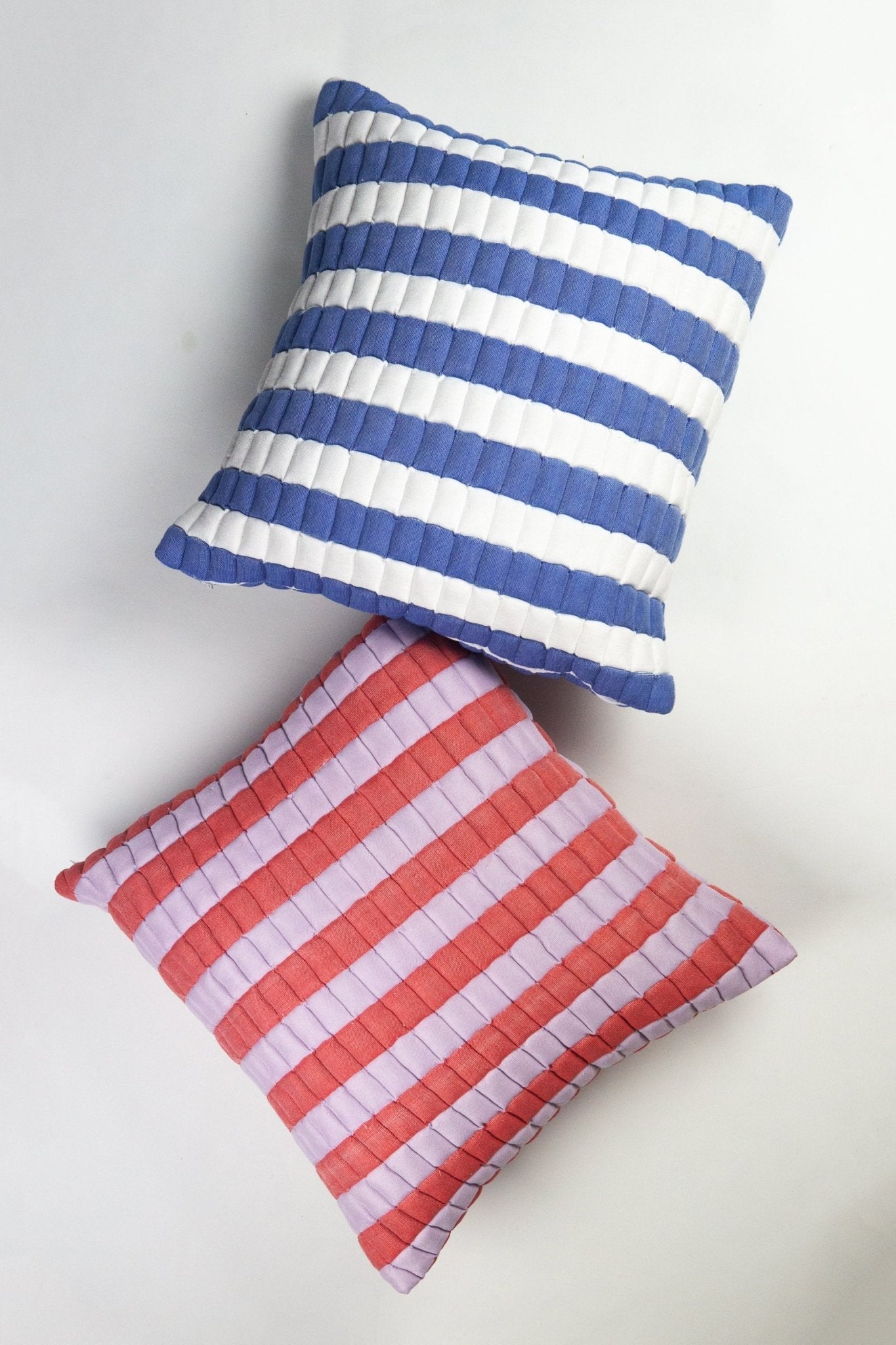 Archive New York Sujani Striped Quilted Pillow