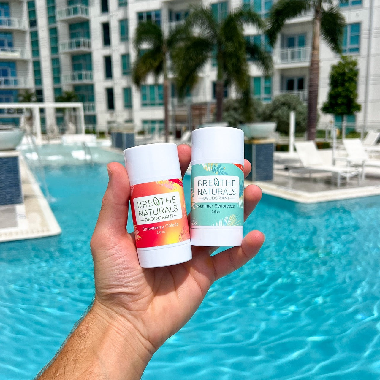 Breathe Naturals Deodorant Summer Seabreeze - 2 Pack