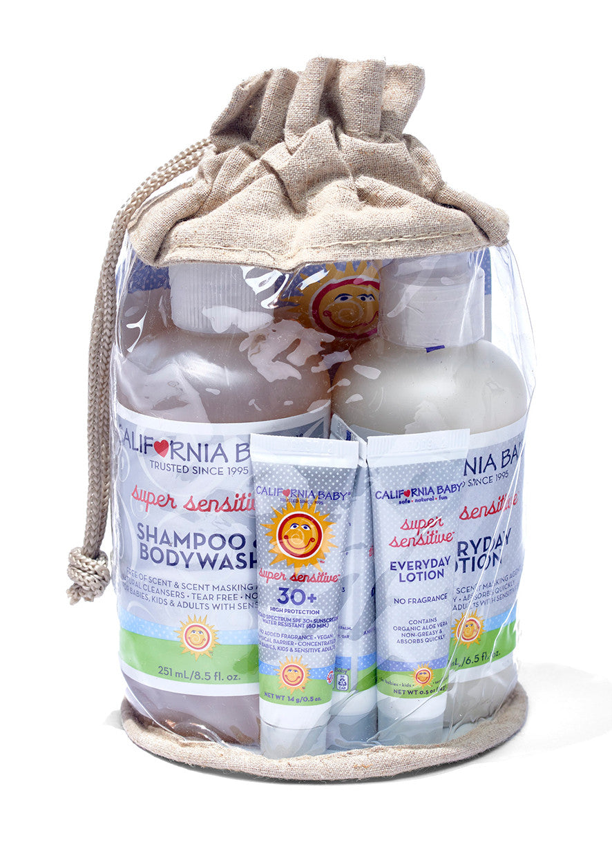 California Baby (No Fragrance) Super Sensitive™ Newborn Tote