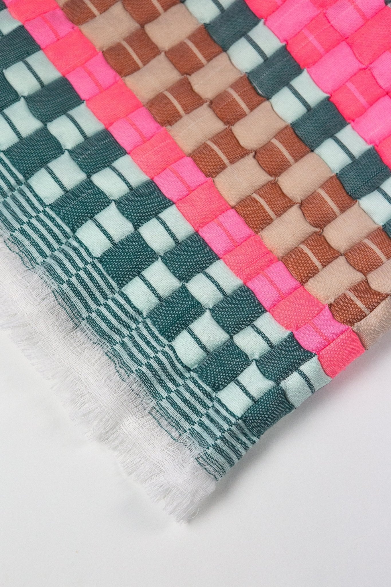 Archive New York Quilted Sujani Throw Blanket - Multi