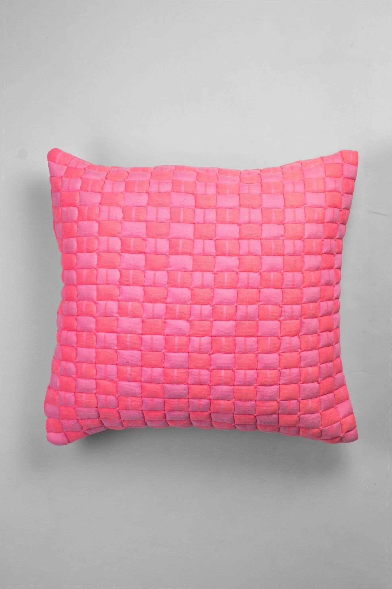 Archive New York Sujani Quilted Pillow - Neon Pink