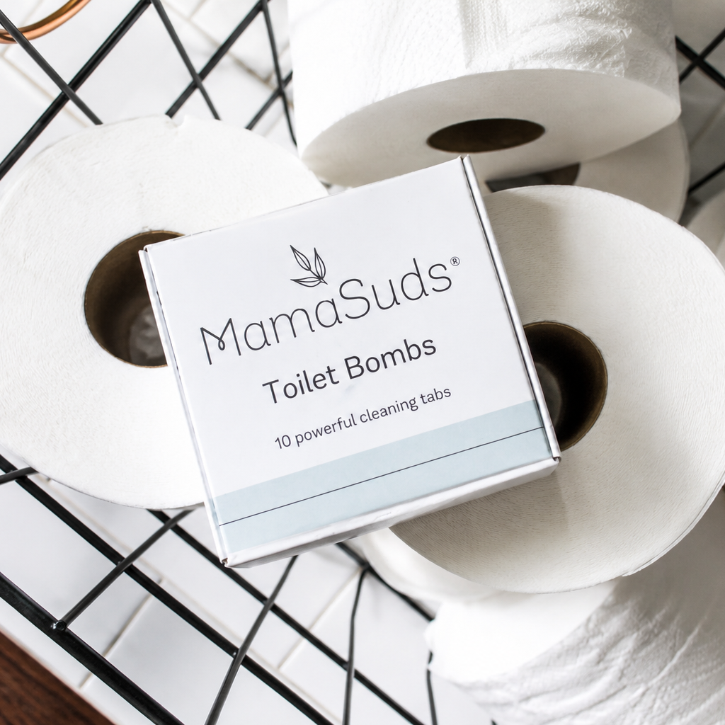 MamaSuds Toilet Bomb Cleaning Tabs | Non-toxic Toilet Cleaner