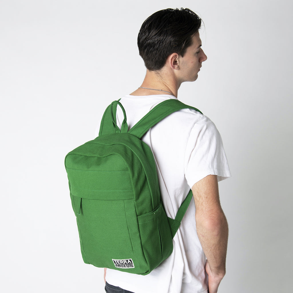 Terra Thread® Earth Backpack - Sustainable Backpack for School and Everyday use