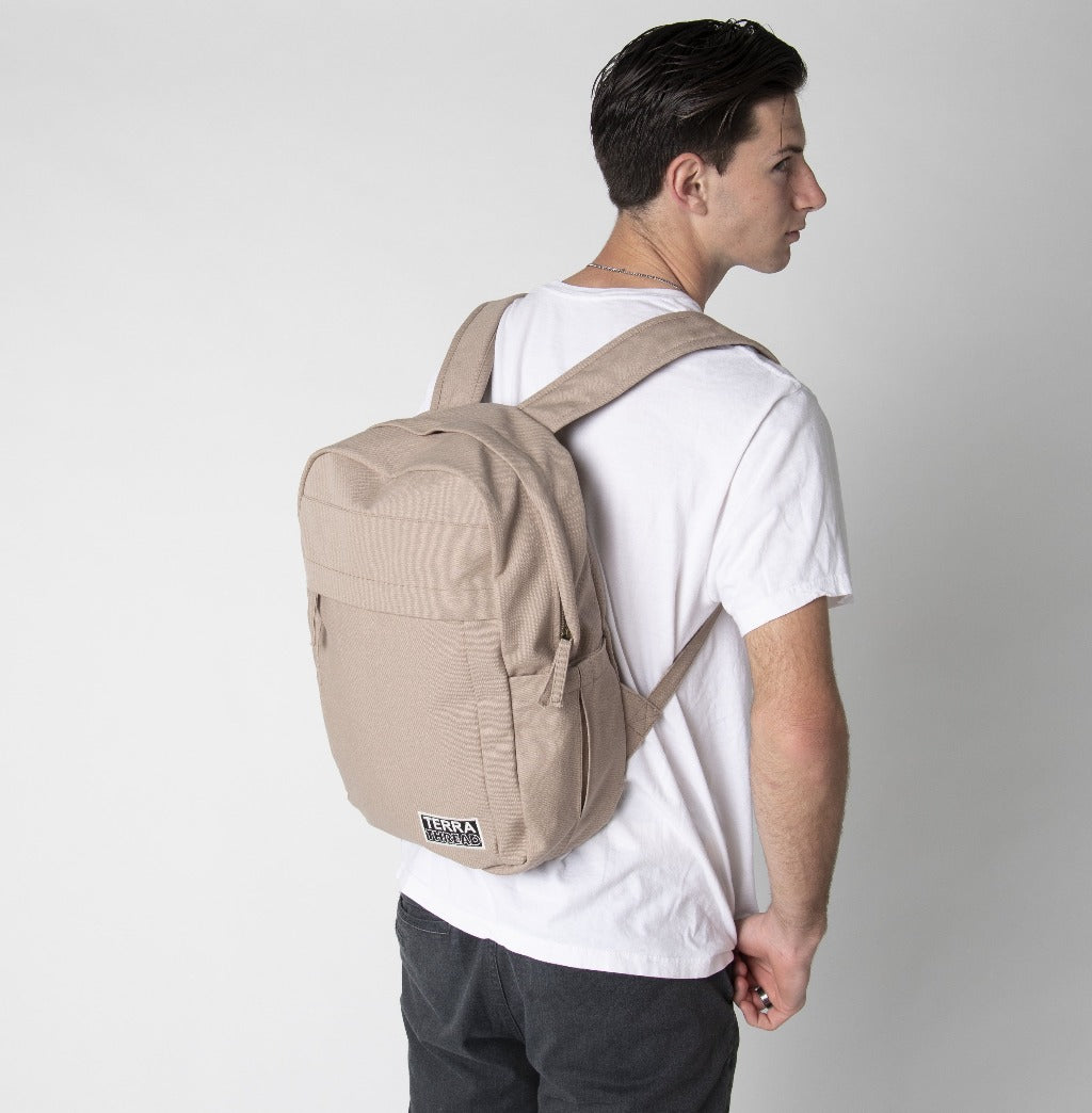 Terra Thread® Earth Backpack - Sustainable Backpack for School and Everyday use