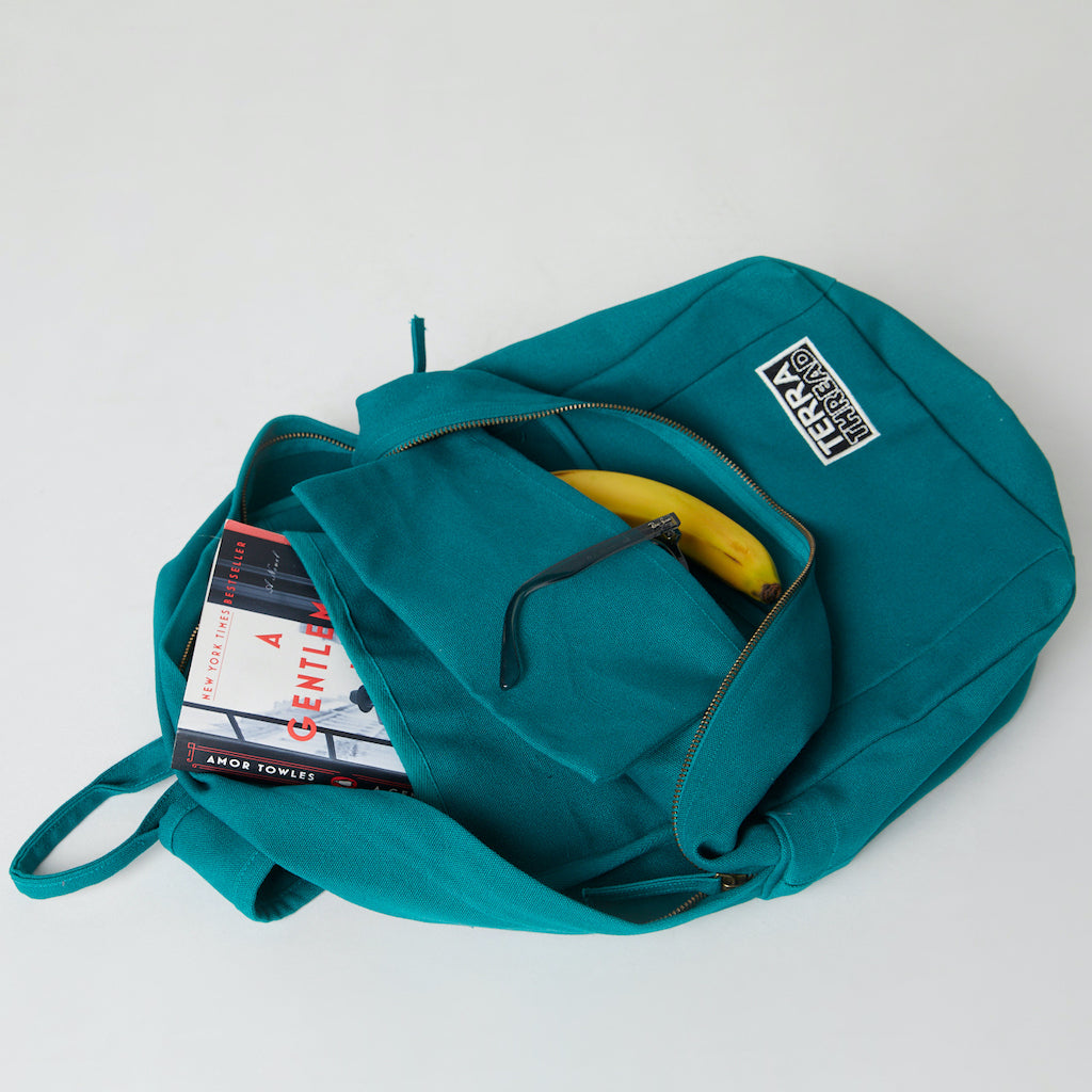 Terra Thread® Earth Backpack - Sustainable Backpack for School and Everyday use