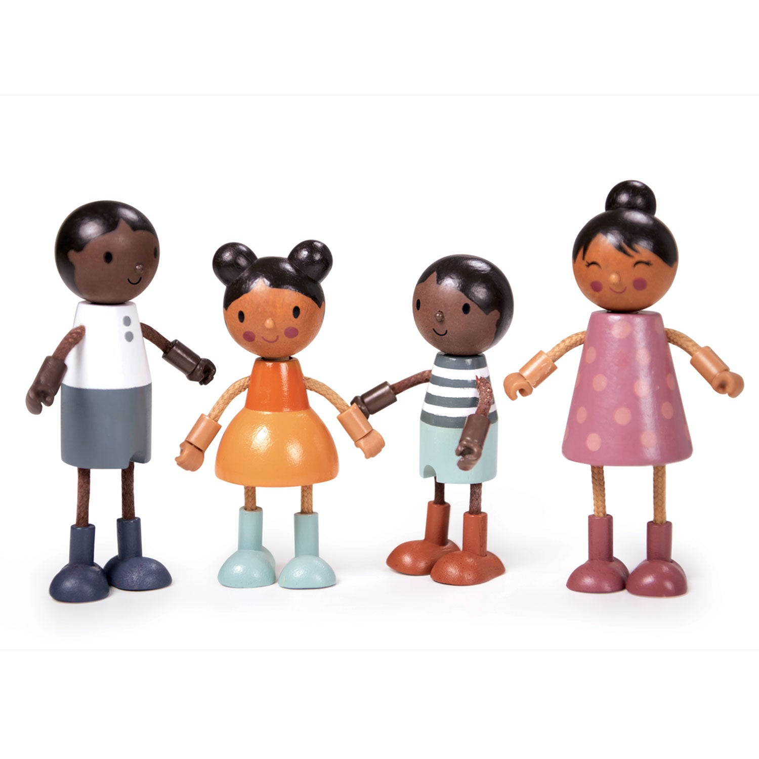 Tender Leaf Humming Bird Doll Family