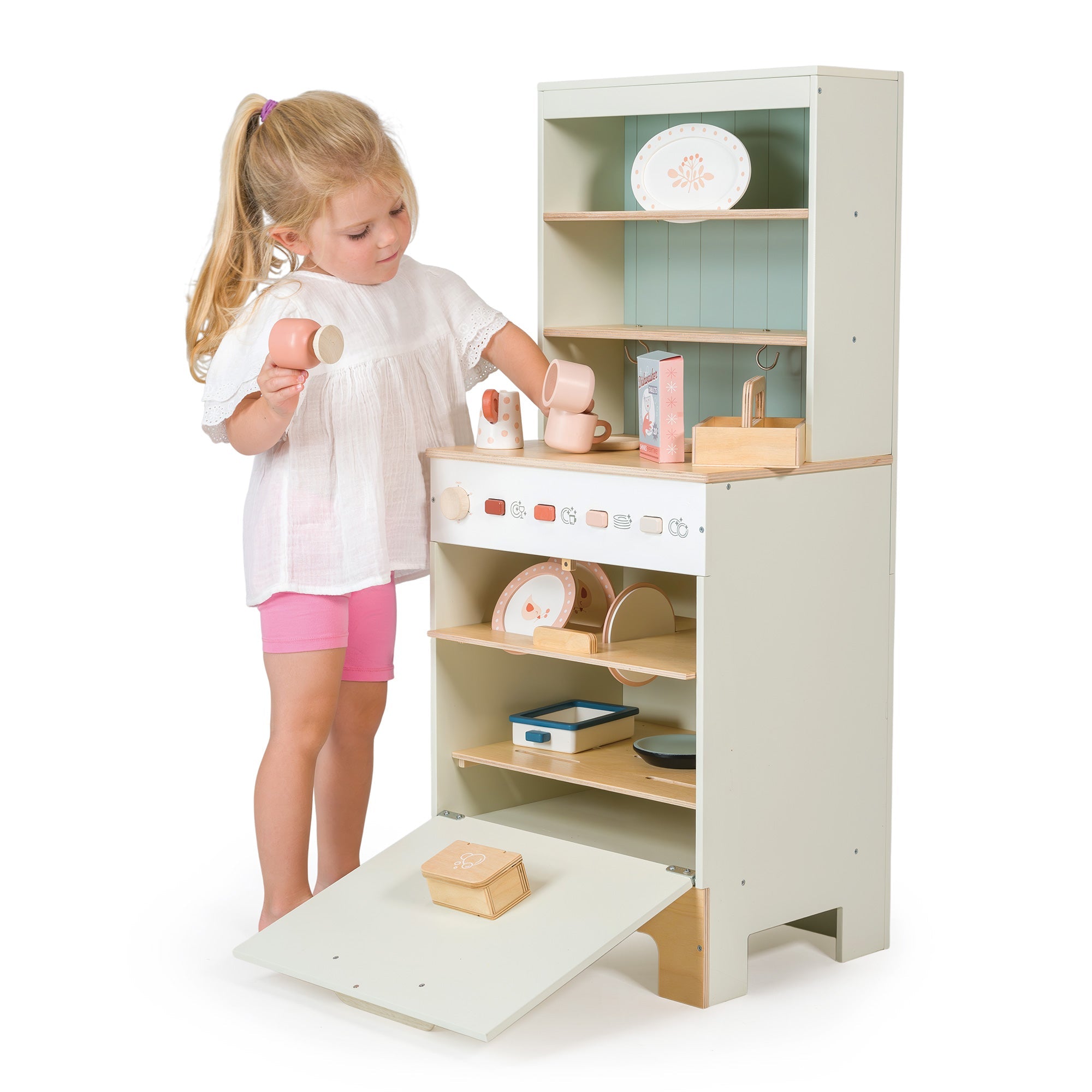 Tender Leaf Kitchen Dresser and Dishwasher