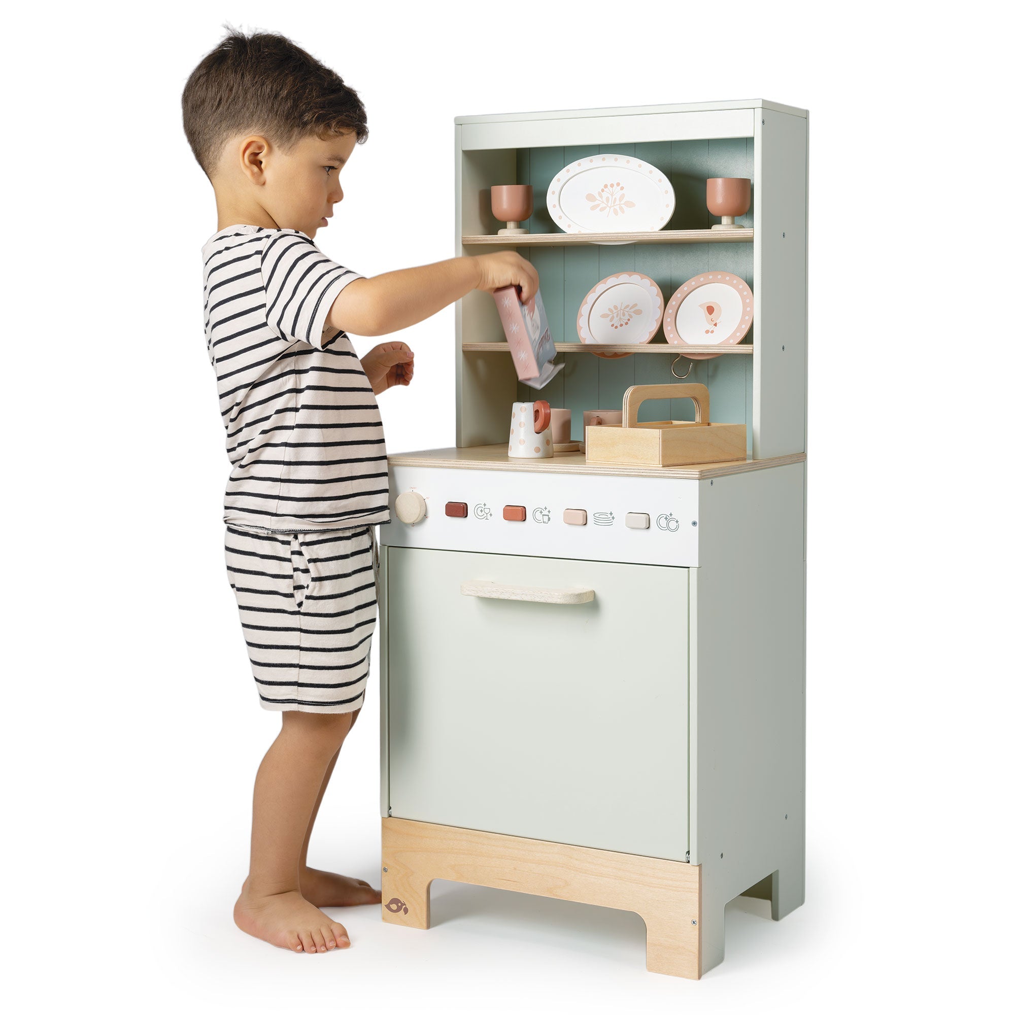 Tender Leaf Kitchen Dresser and Dishwasher