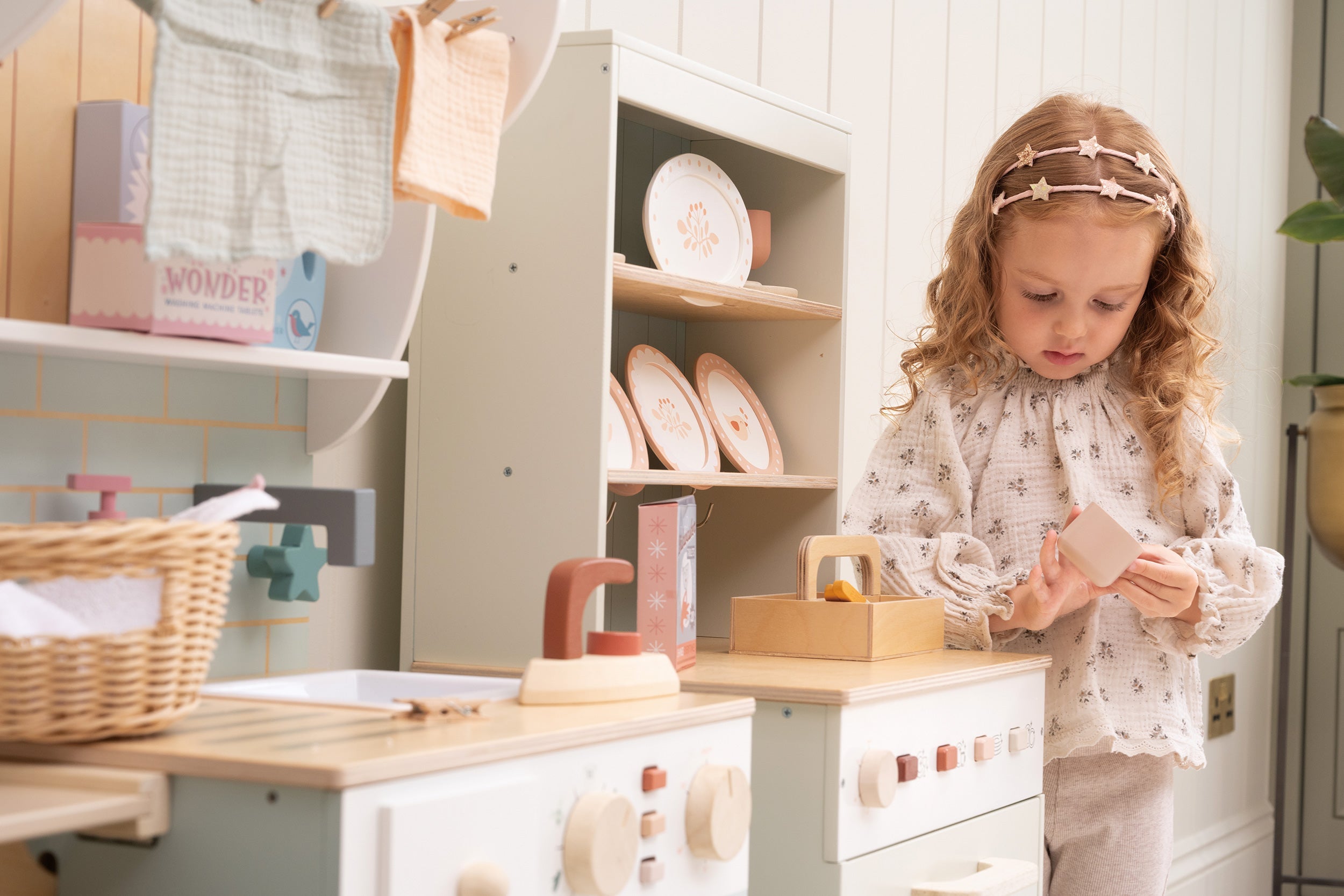 Tender Leaf Kitchen Dresser and Dishwasher