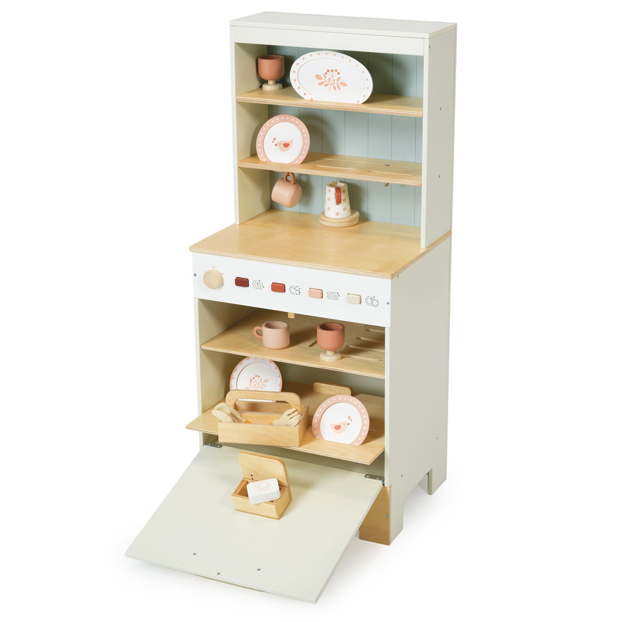 Tender Leaf Kitchen Dresser and Dishwasher