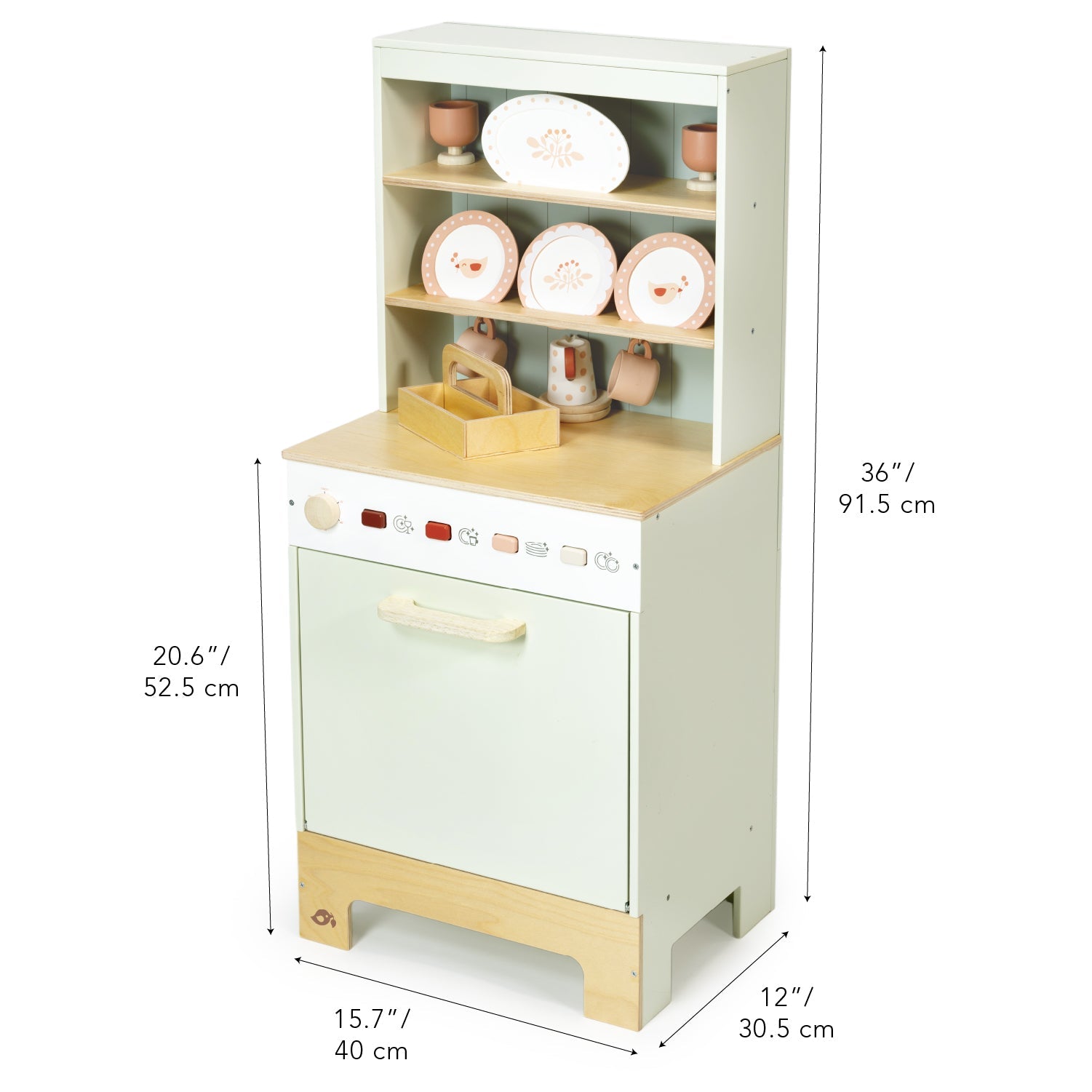 Tender Leaf Kitchen Dresser and Dishwasher
