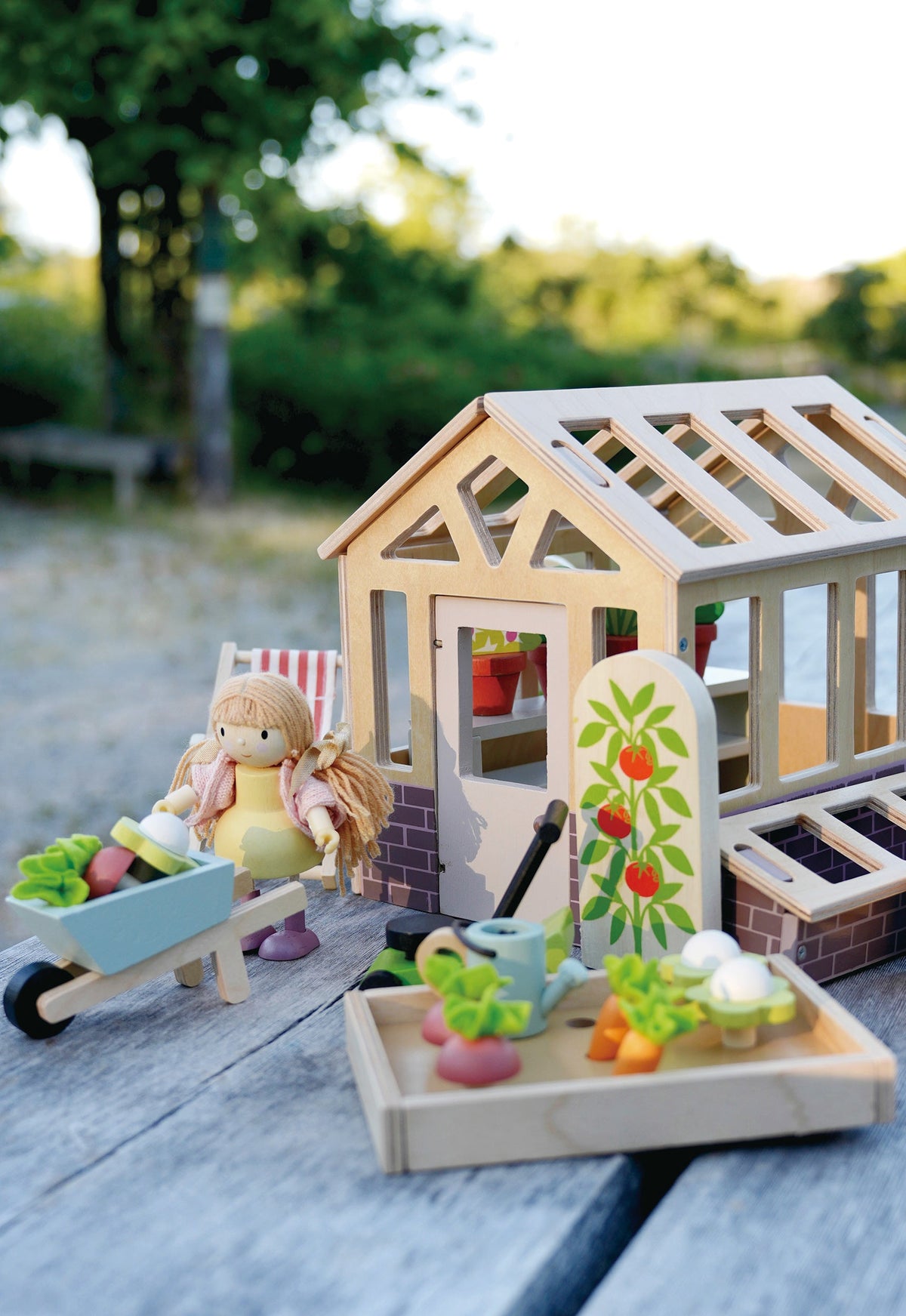Tender Leaf Greenhouse and Garden Set