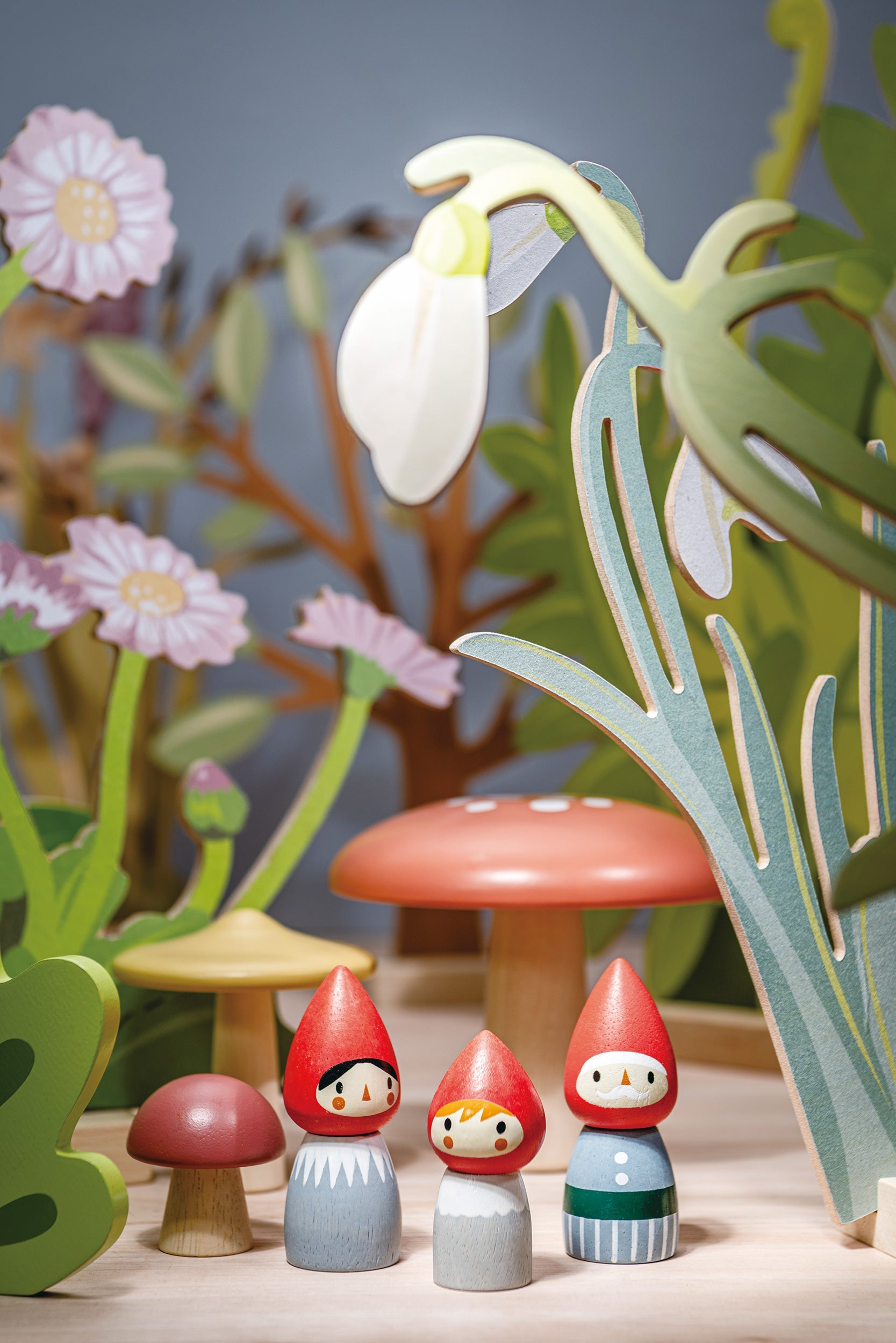 Tender Leaf Woodland Gnome Family